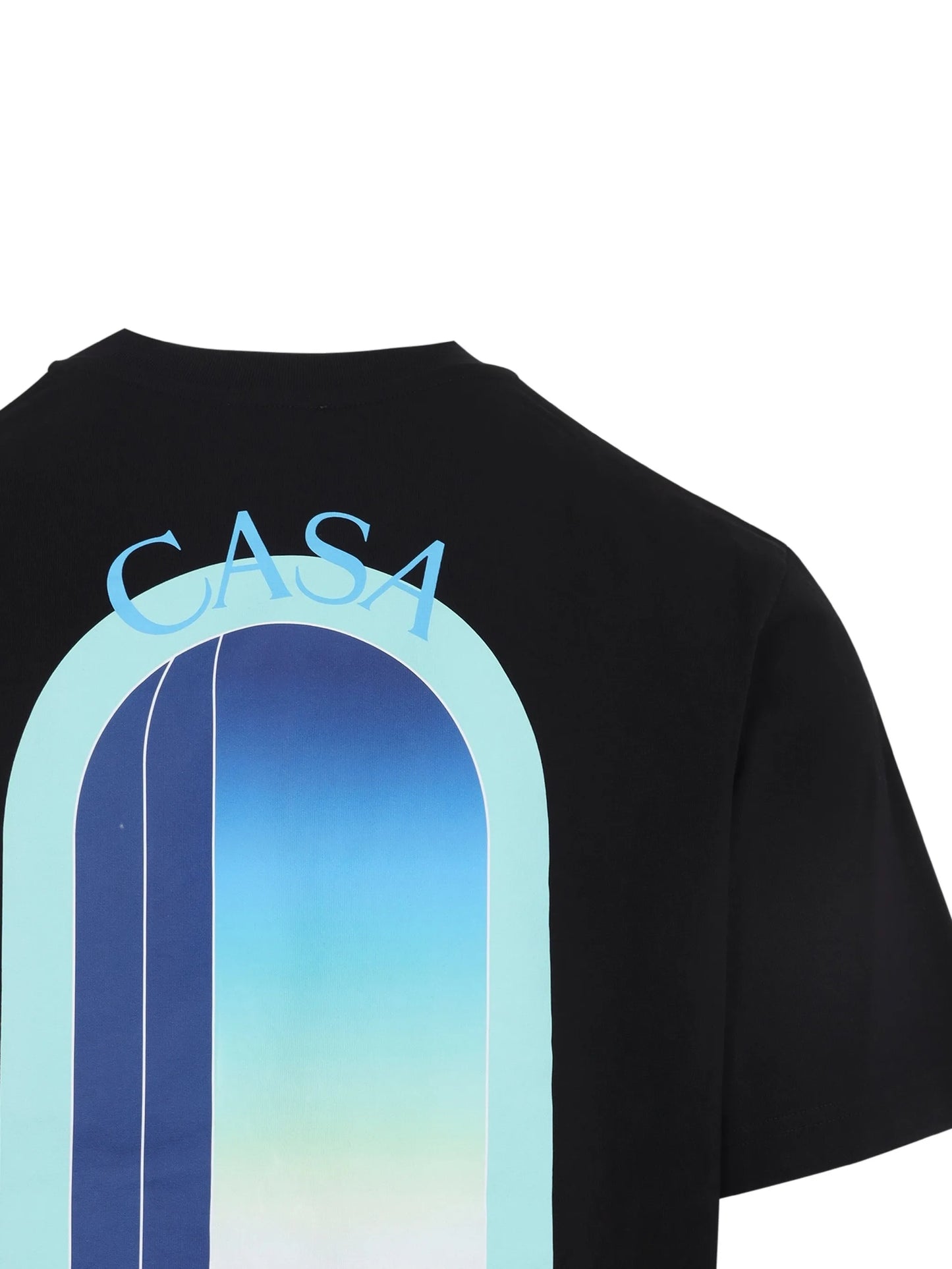 gradient arch-print T-shirt