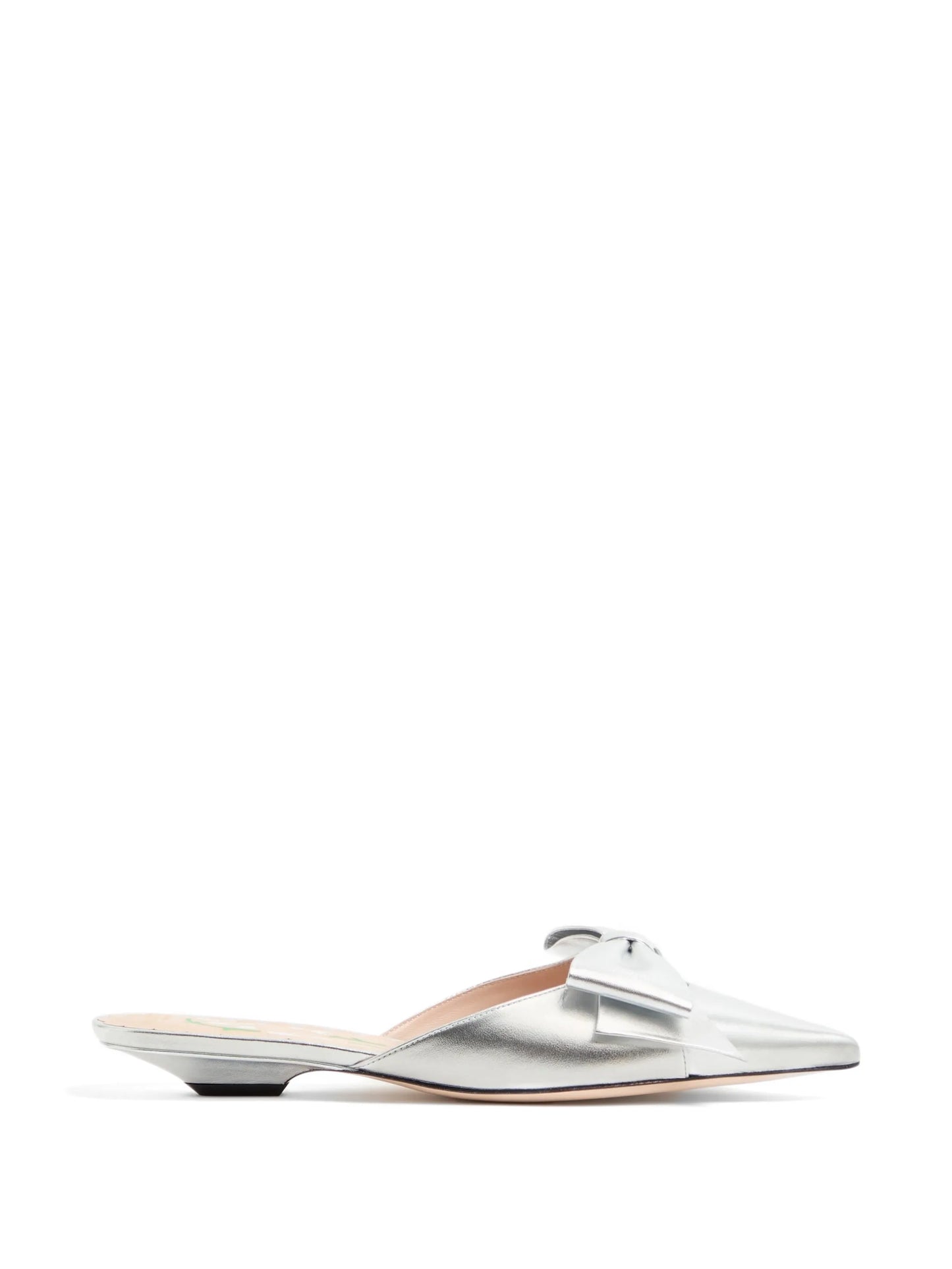 Bowow mules in laminated-nappa 20mm