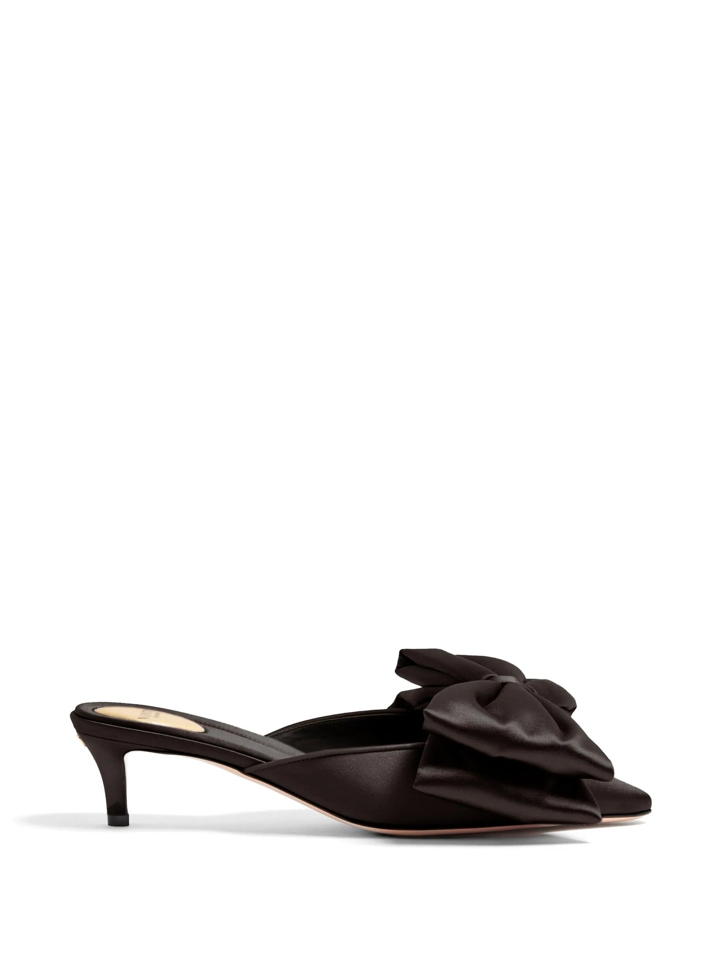 Yolande satin mules 45mm