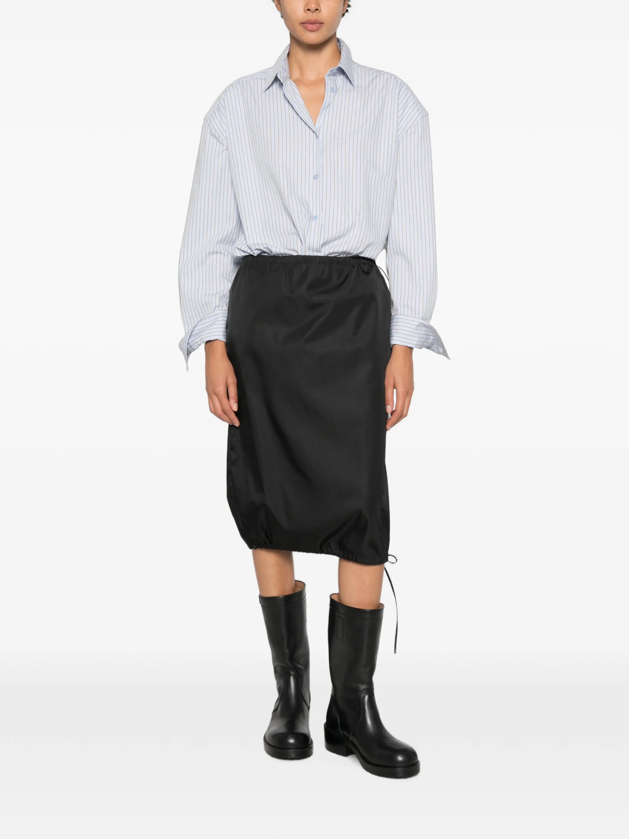 drawstring skirt
