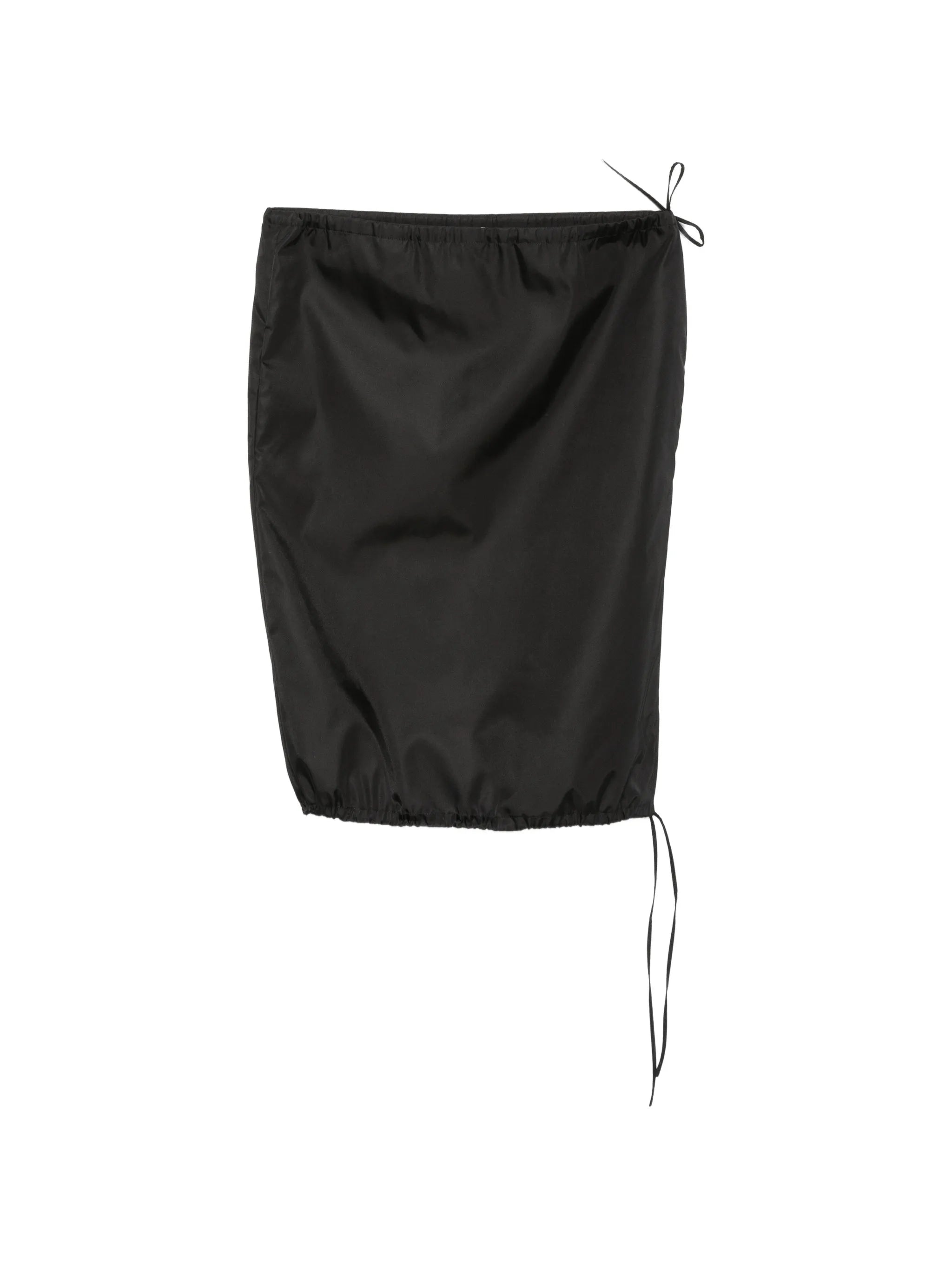 drawstring skirt