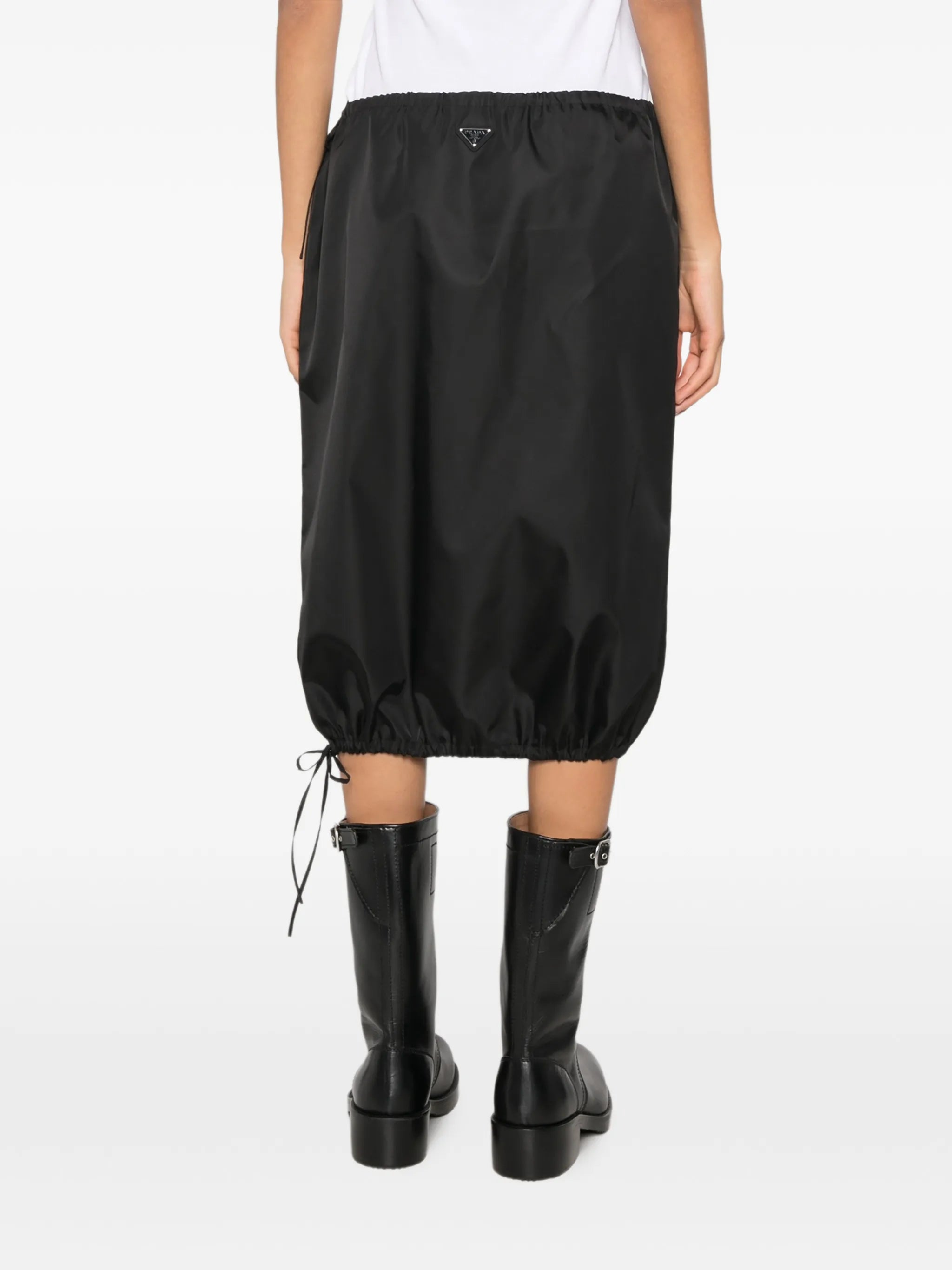 drawstring skirt