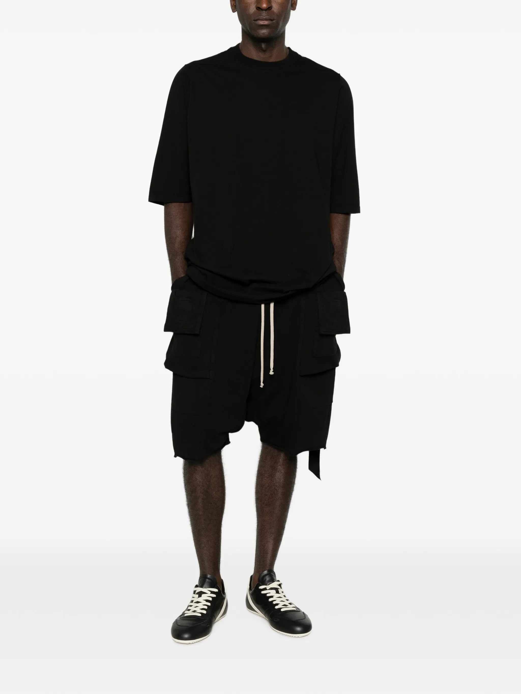 Creatch drawstring pocket shorts