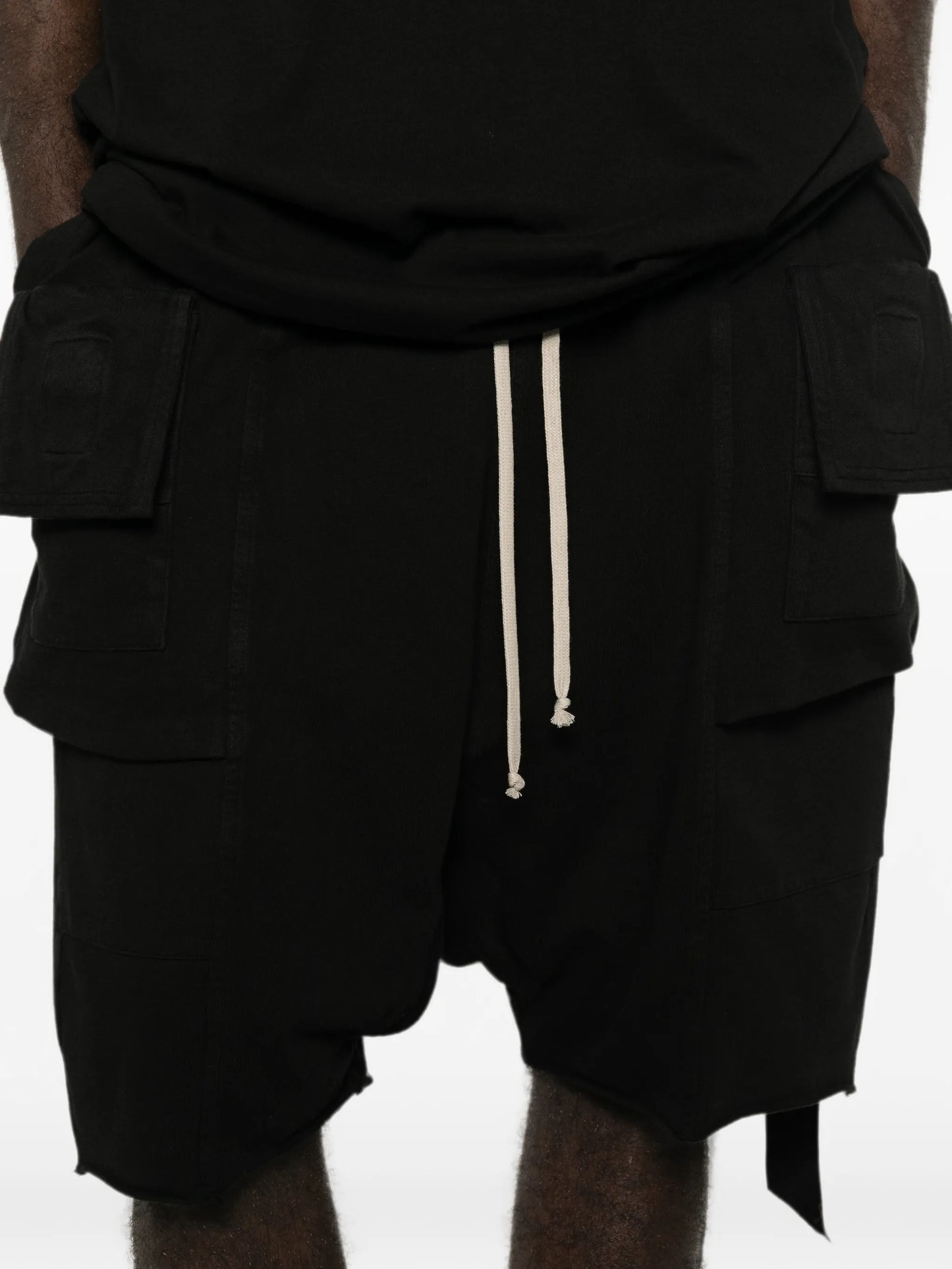 Creatch drawstring pocket shorts