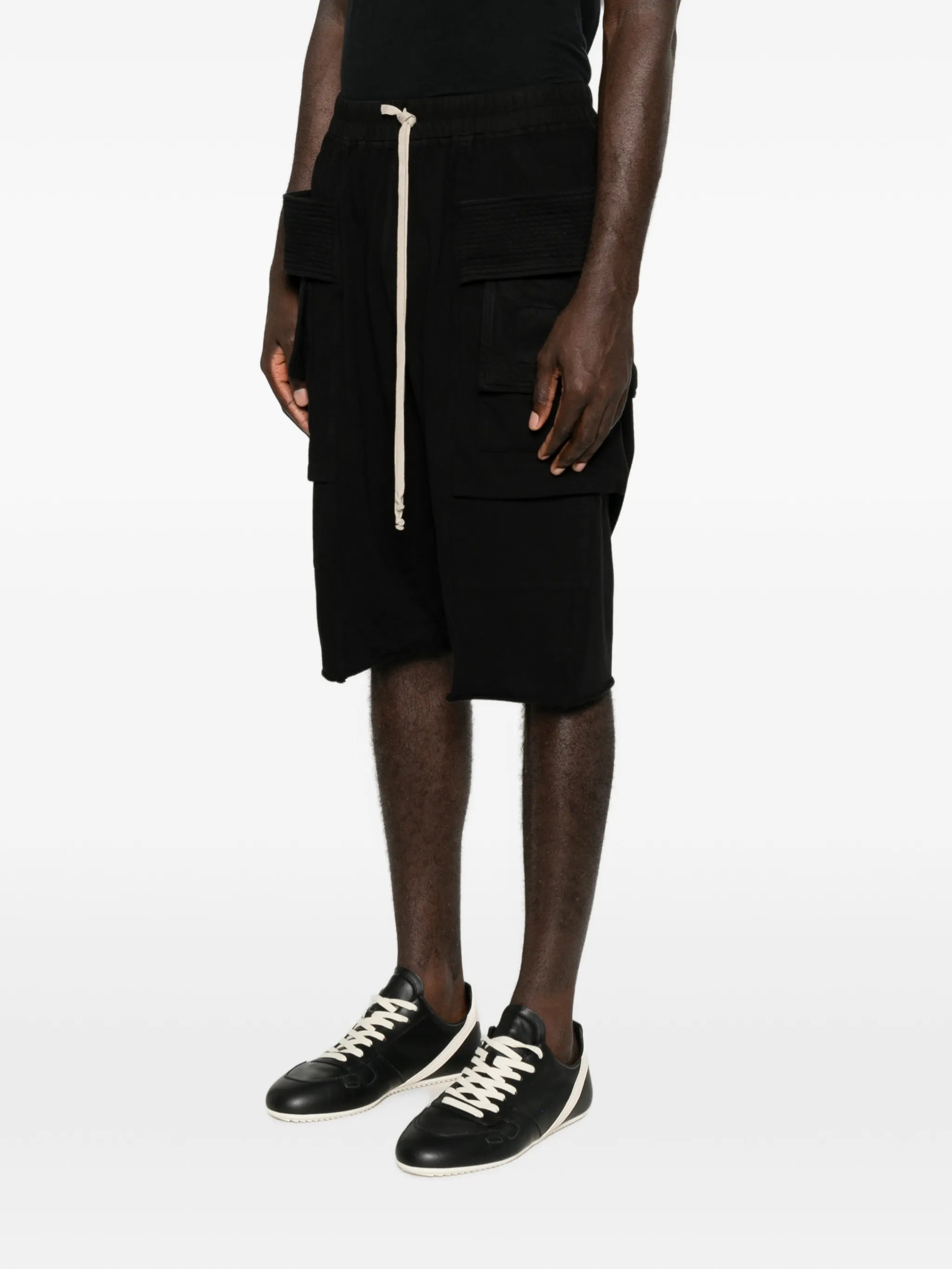 Creatch drawstring pocket shorts