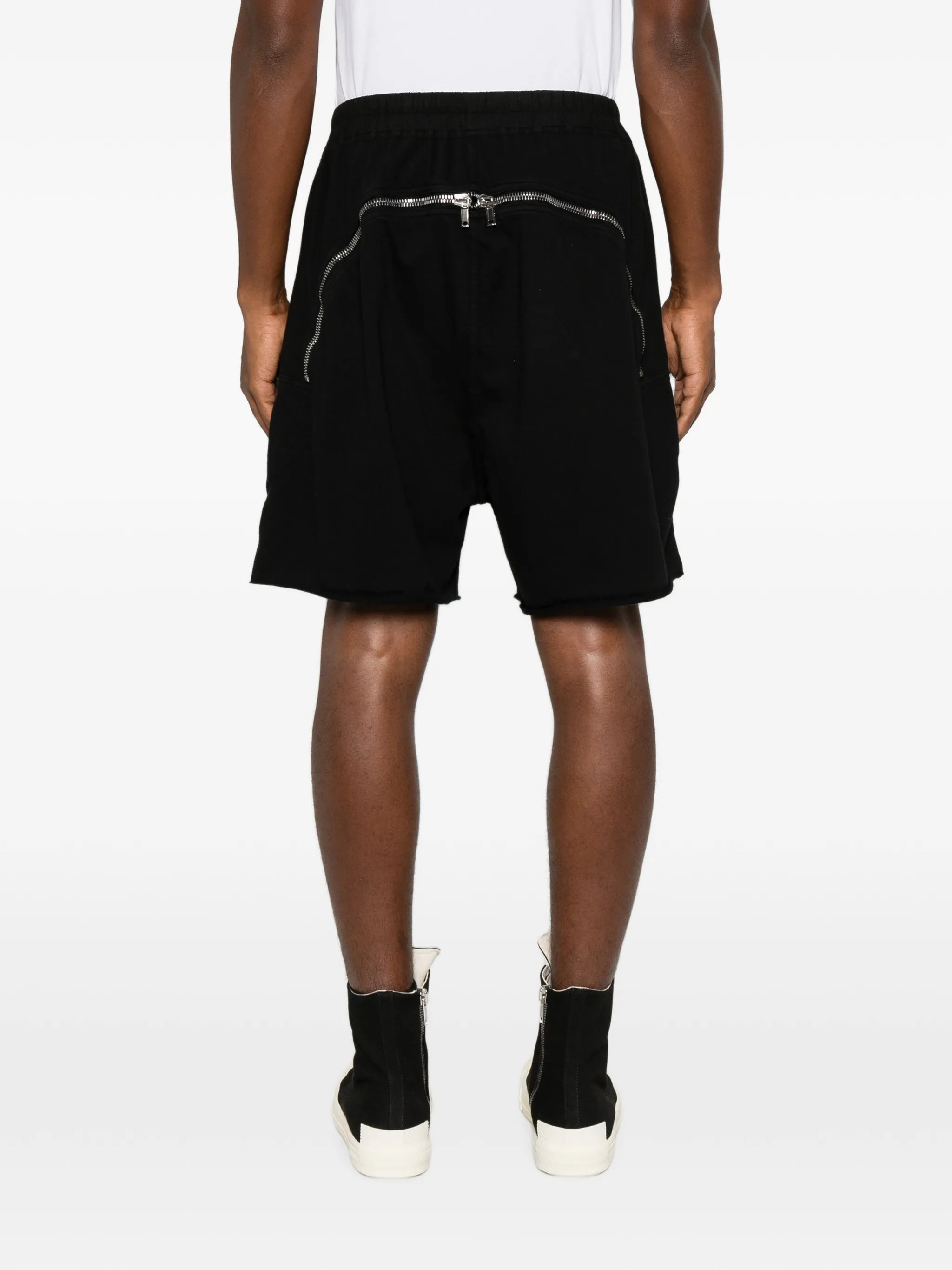 Boxers zip-detail shorts
