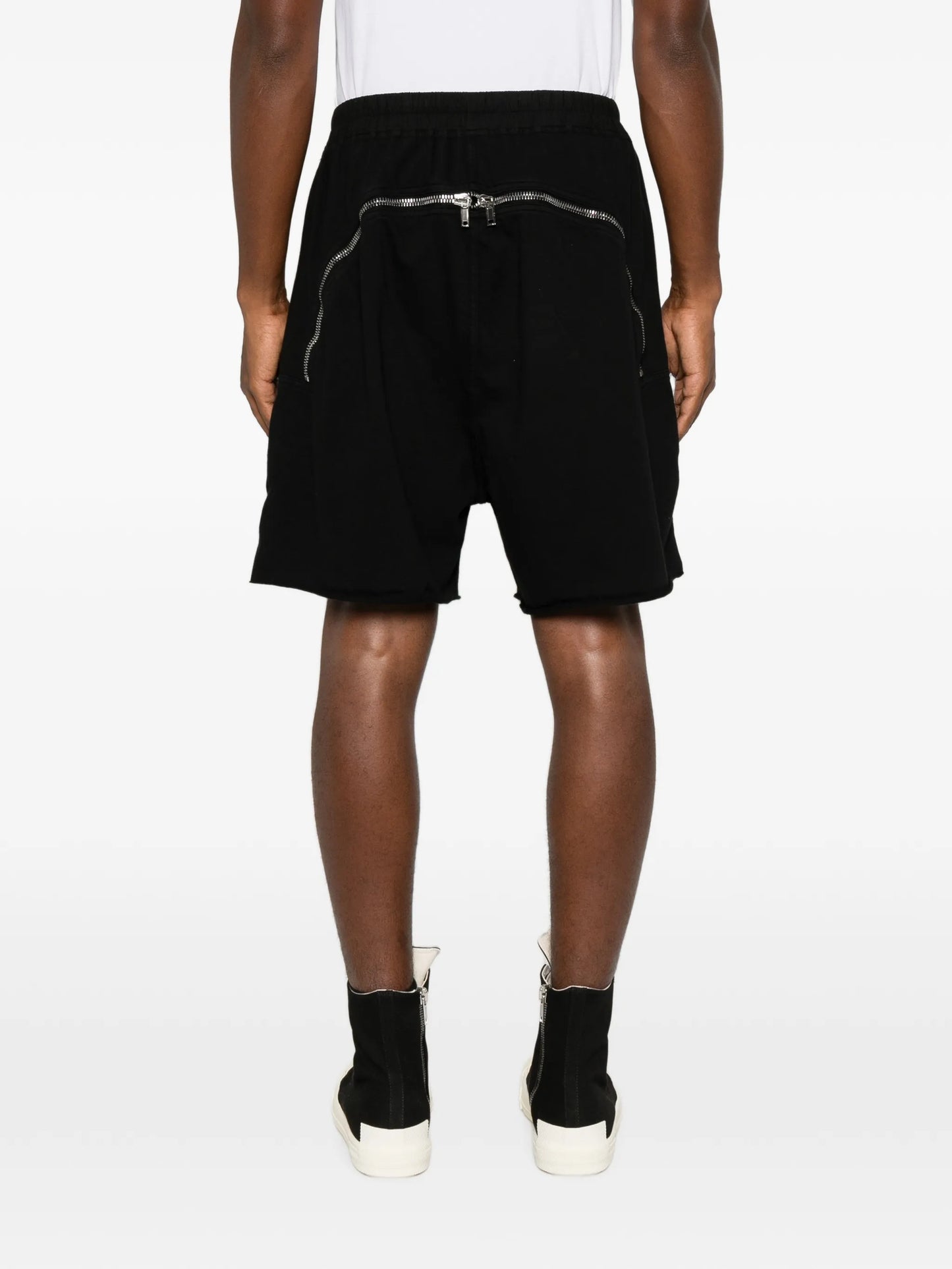 Boxers zip-detail shorts