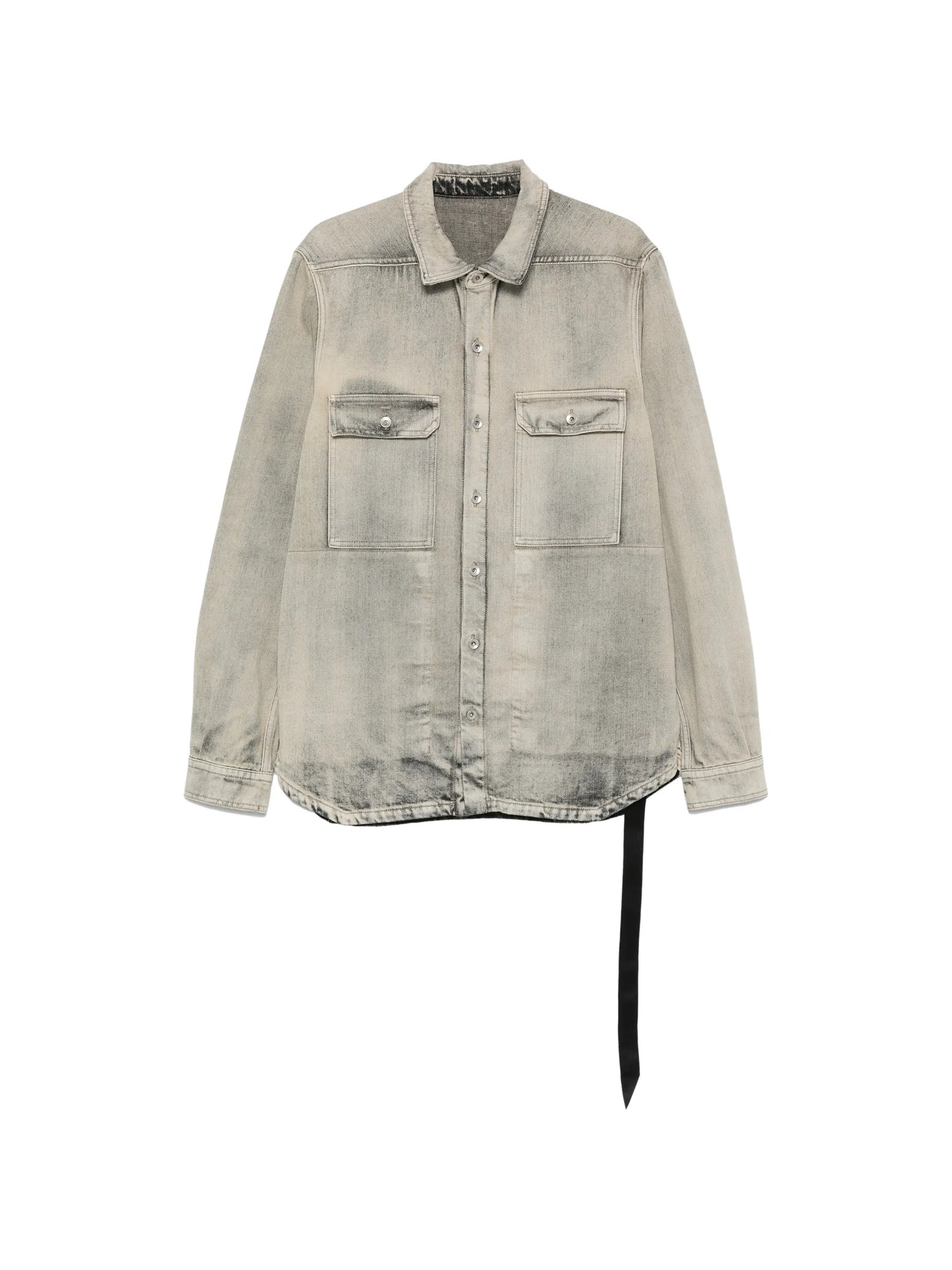 faded denim jacket