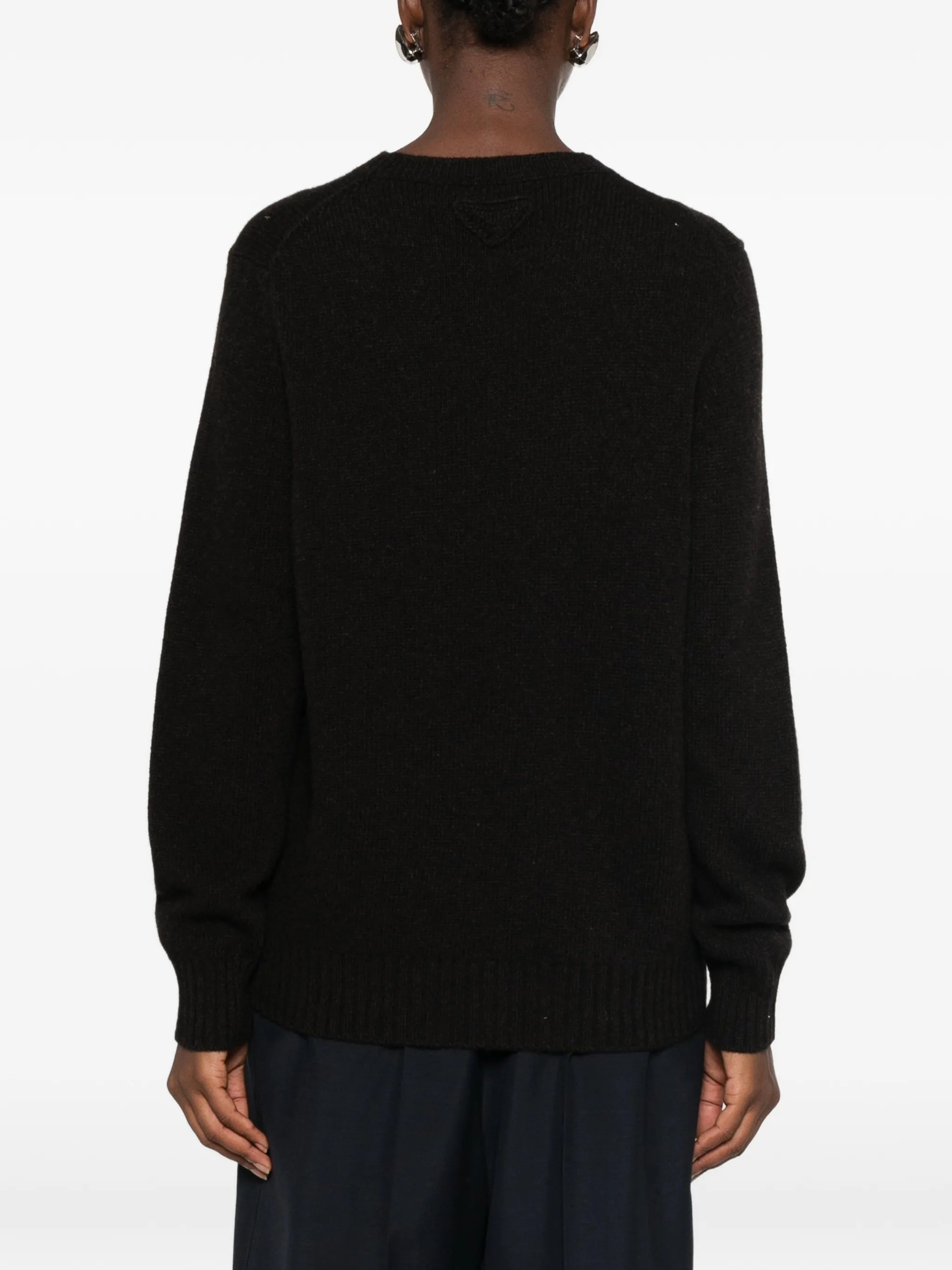 cashmere-blend knit