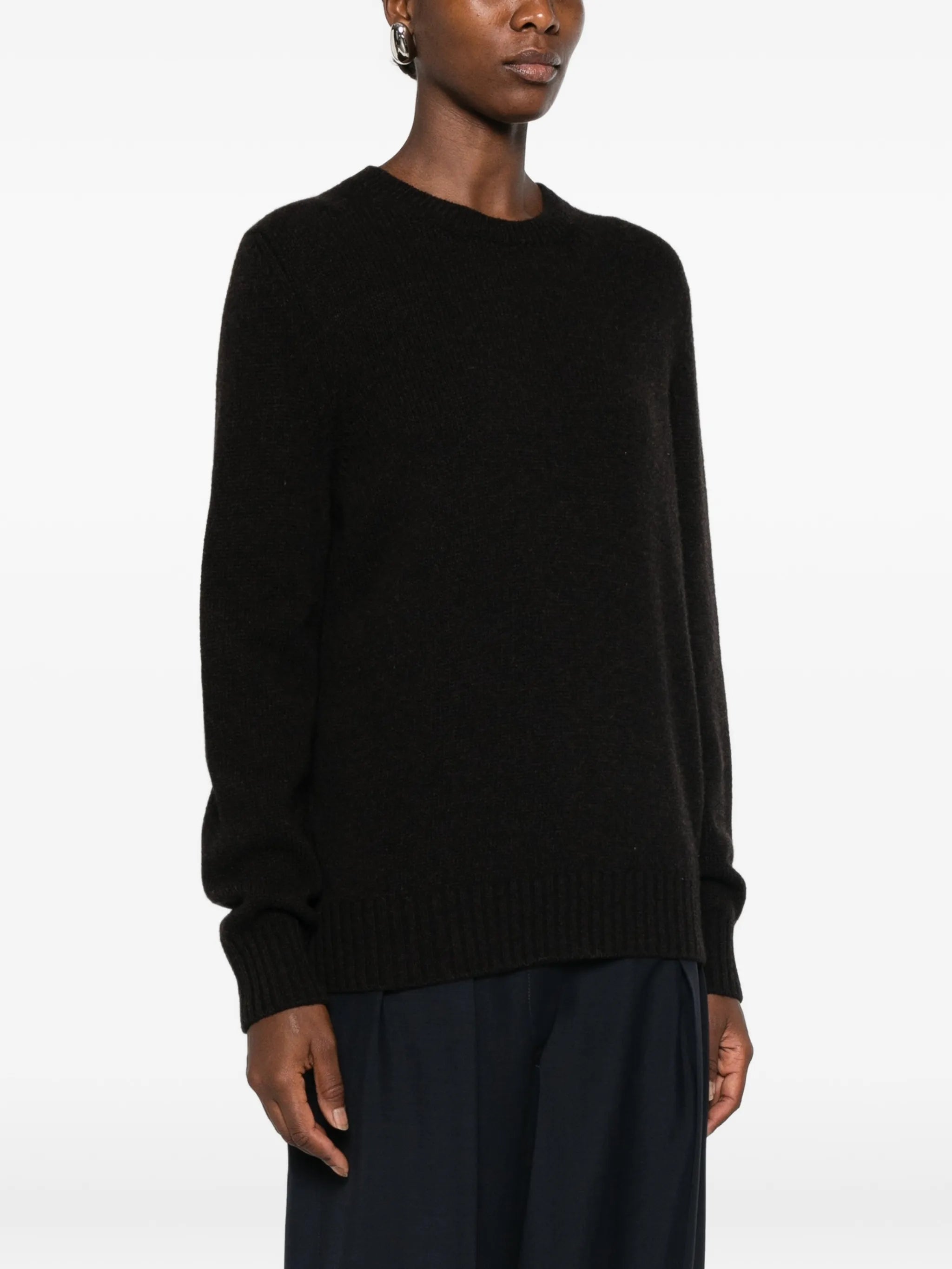 cashmere-blend knit