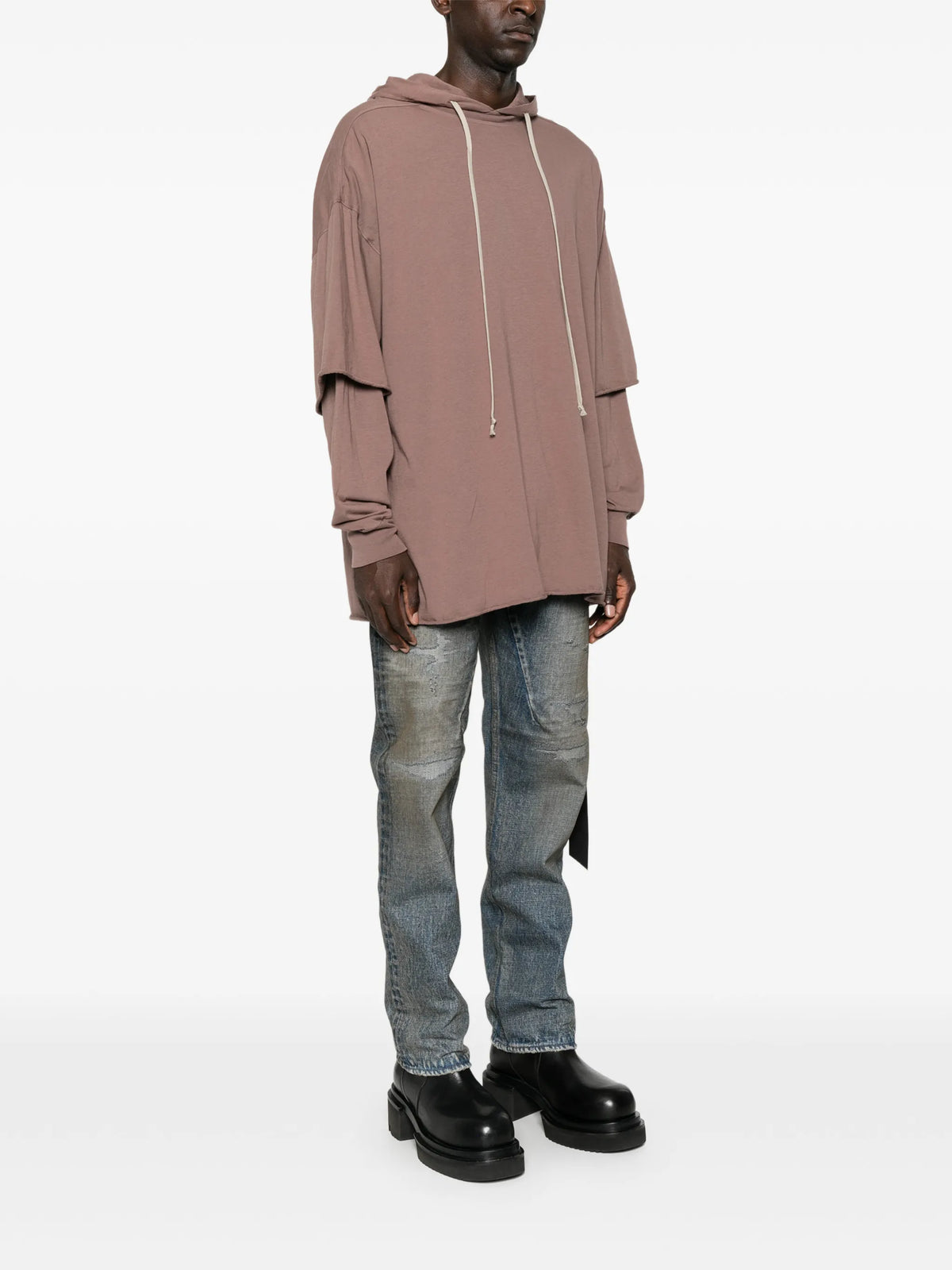 Tommy Hustler double-layer hoodie