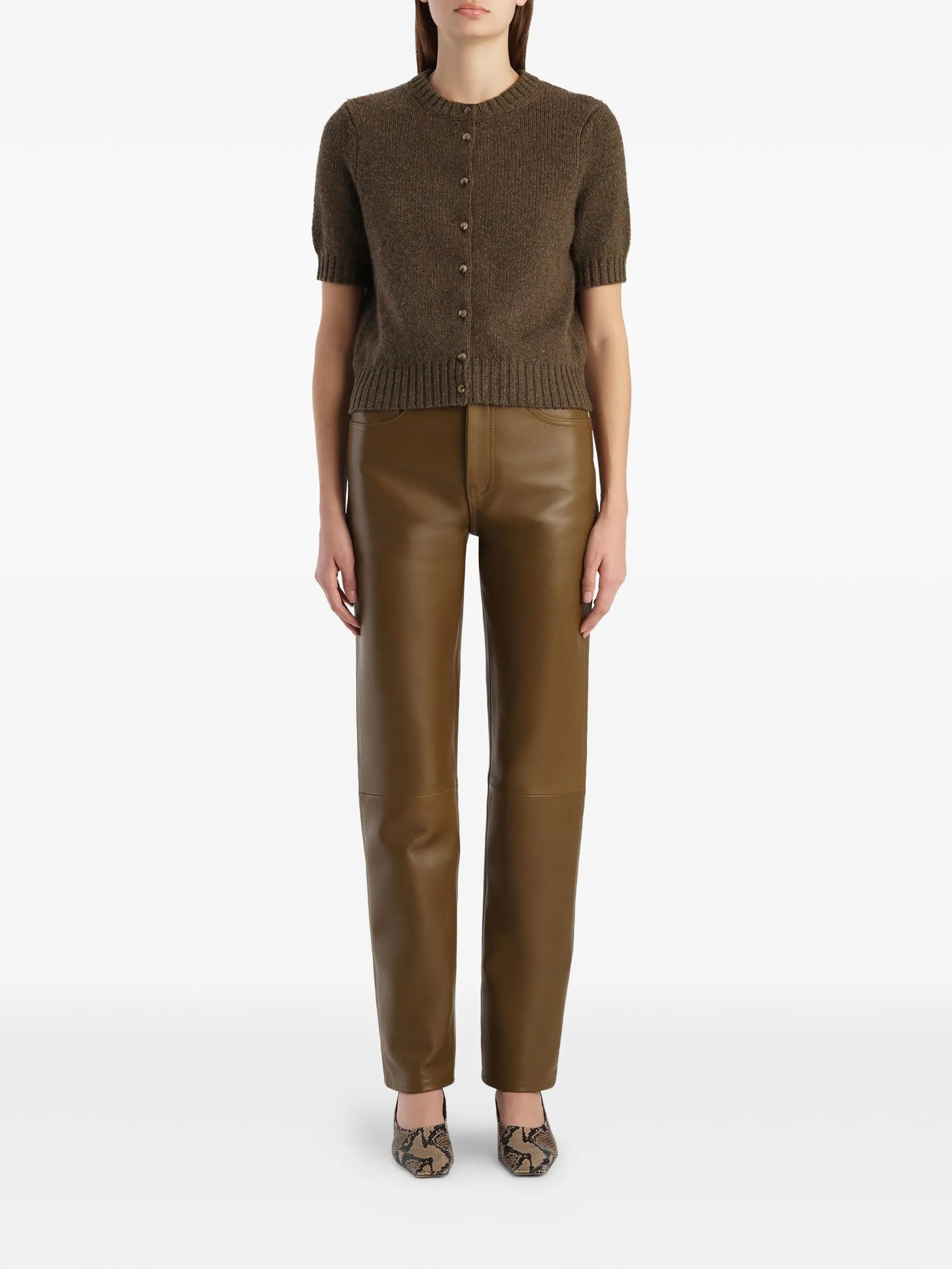 Nora short-sleeve cardigan