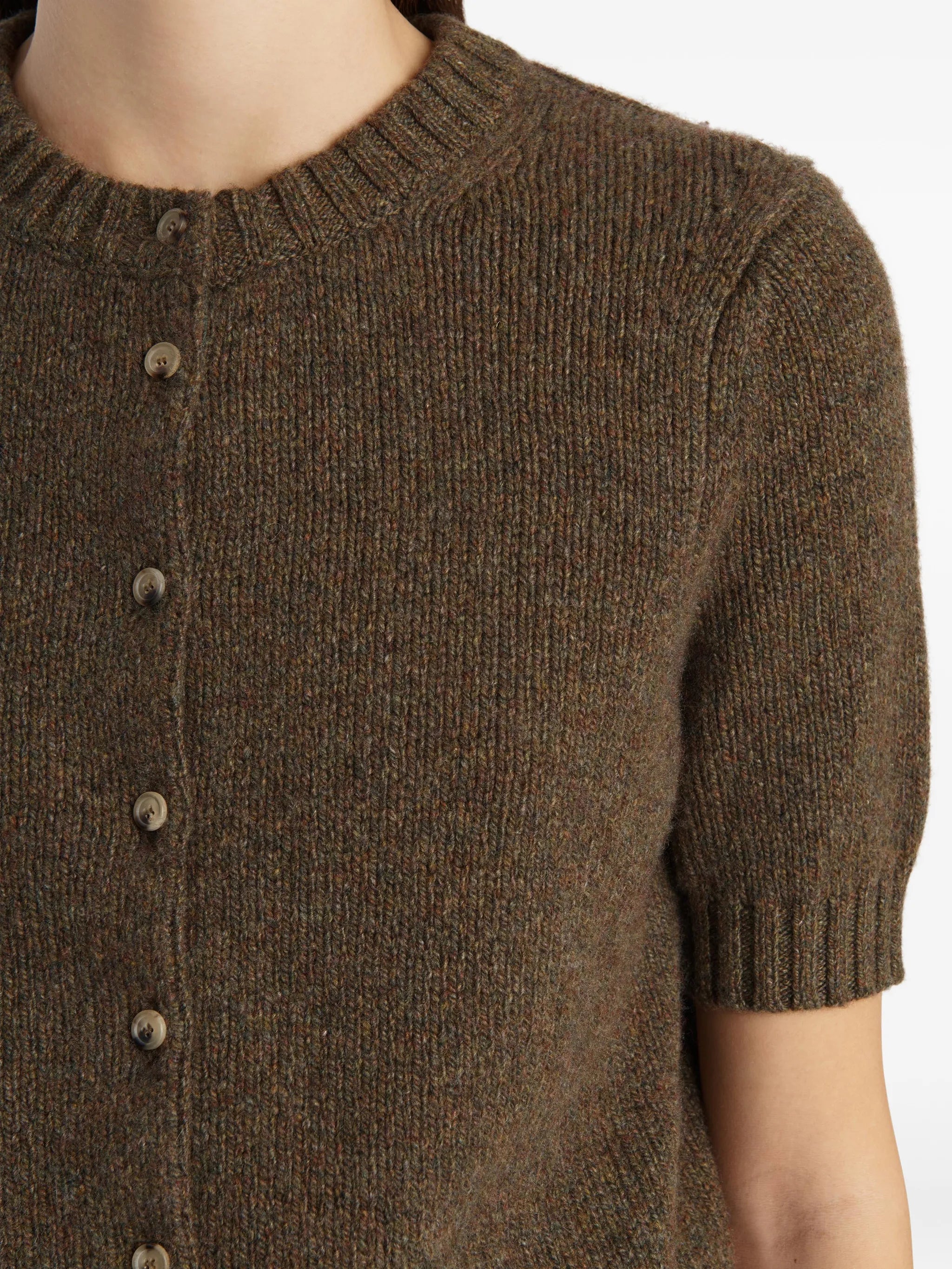 Nora short-sleeve cardigan