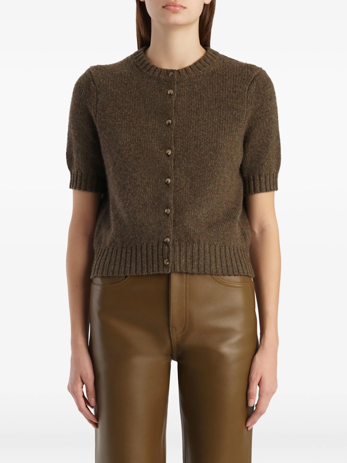 Nora short-sleeve cardigan