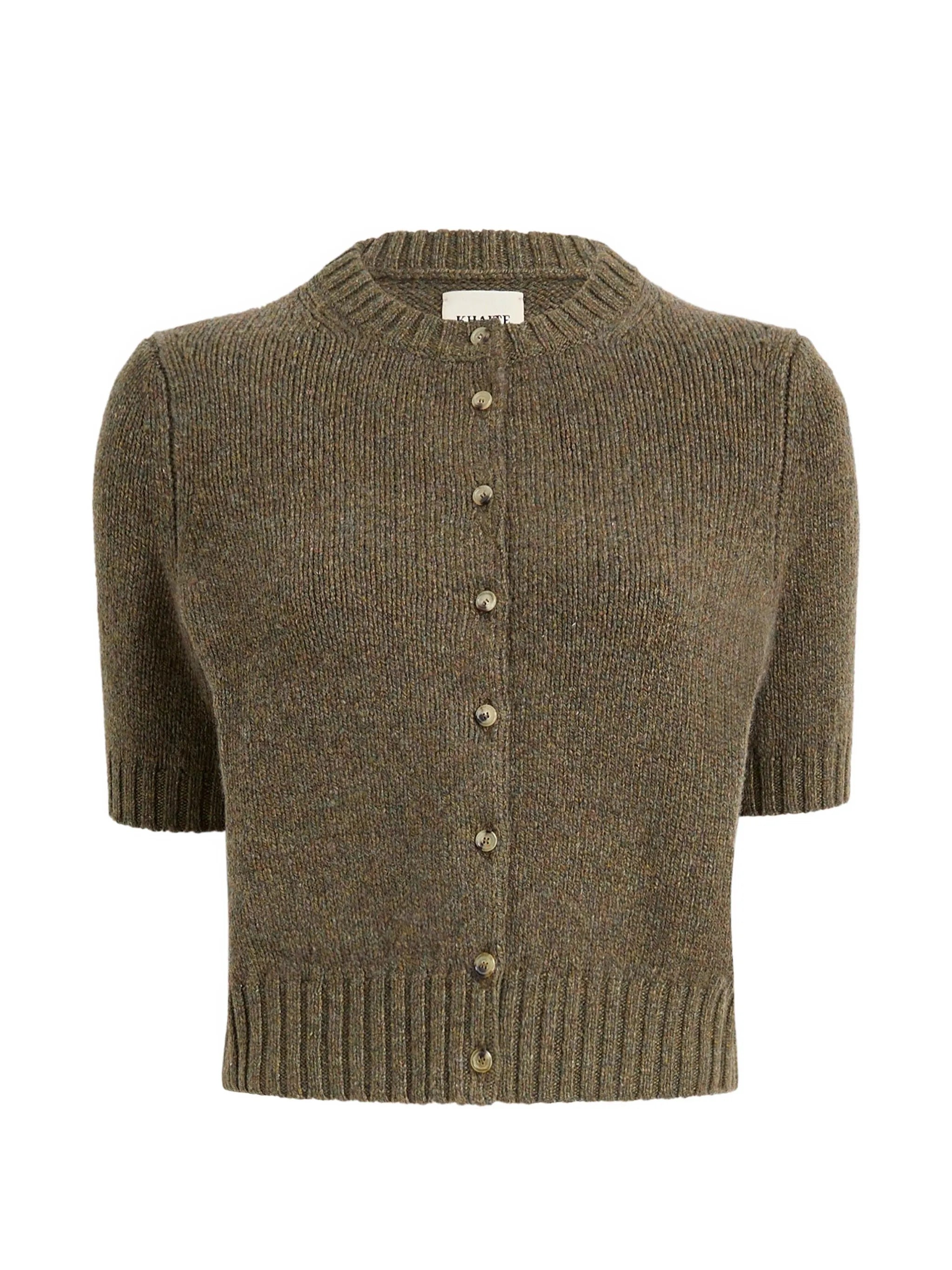 Nora short-sleeve cardigan
