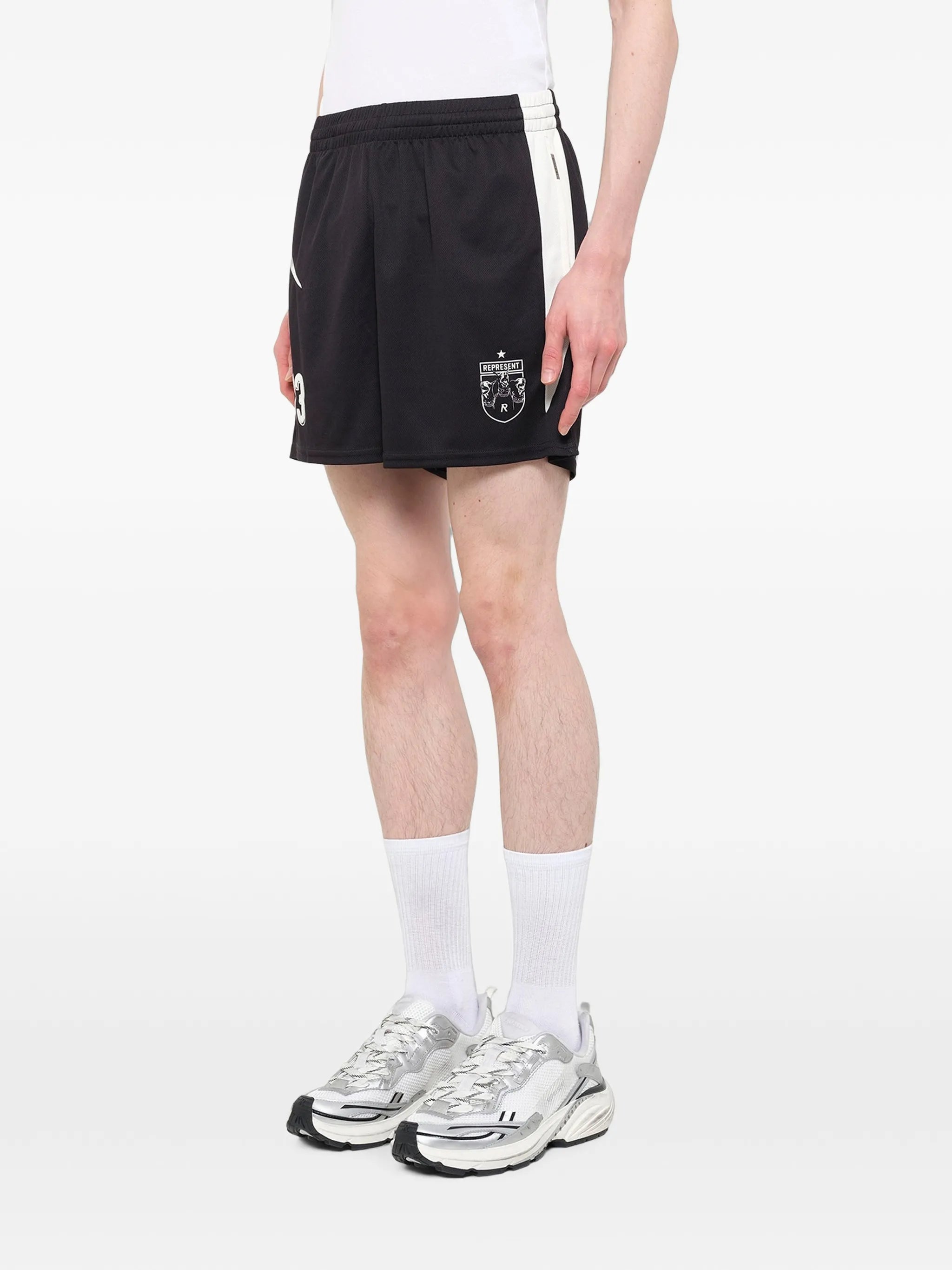 Star Football panelled shorts