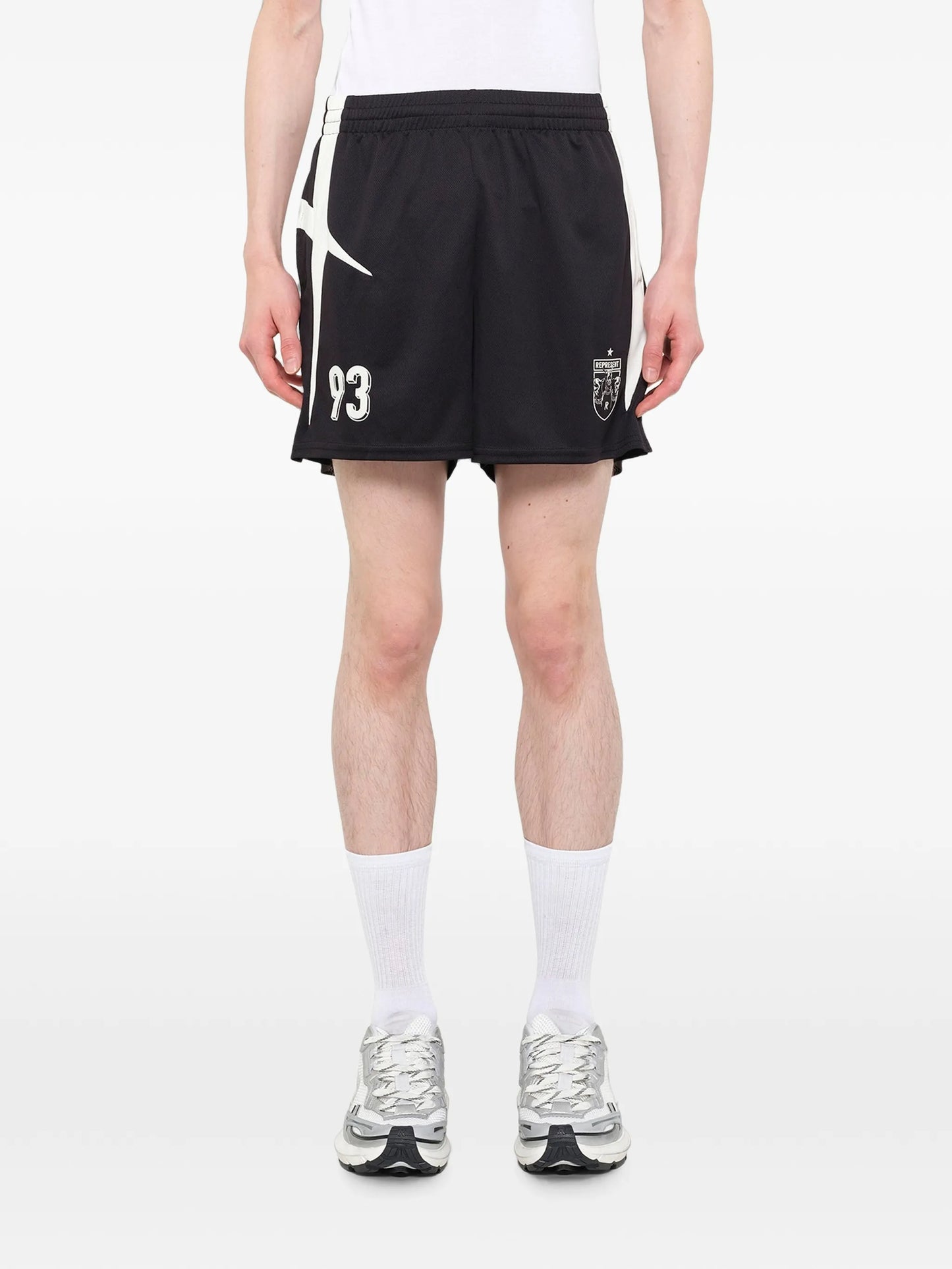Star Football panelled shorts