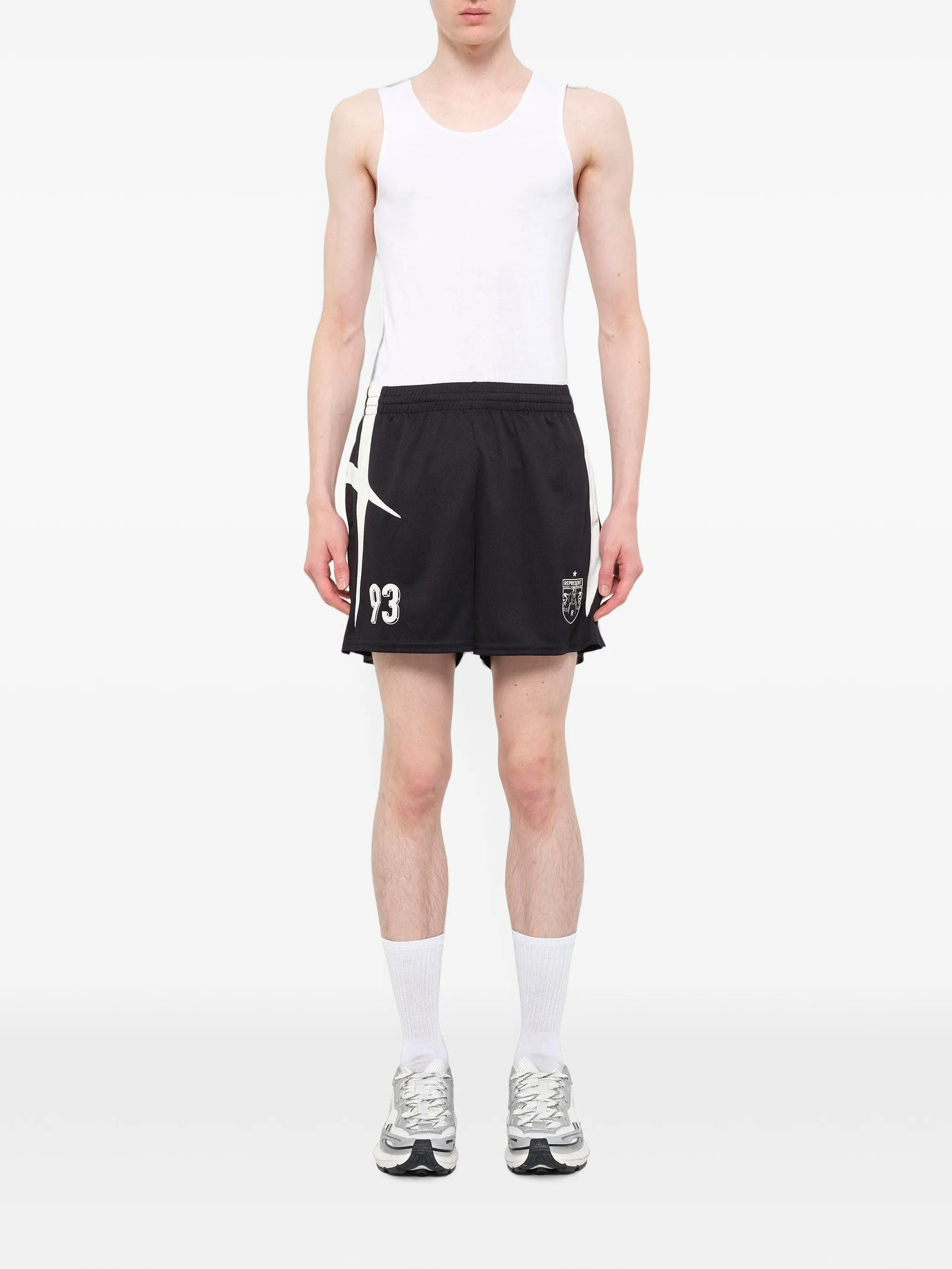 Star Football panelled shorts