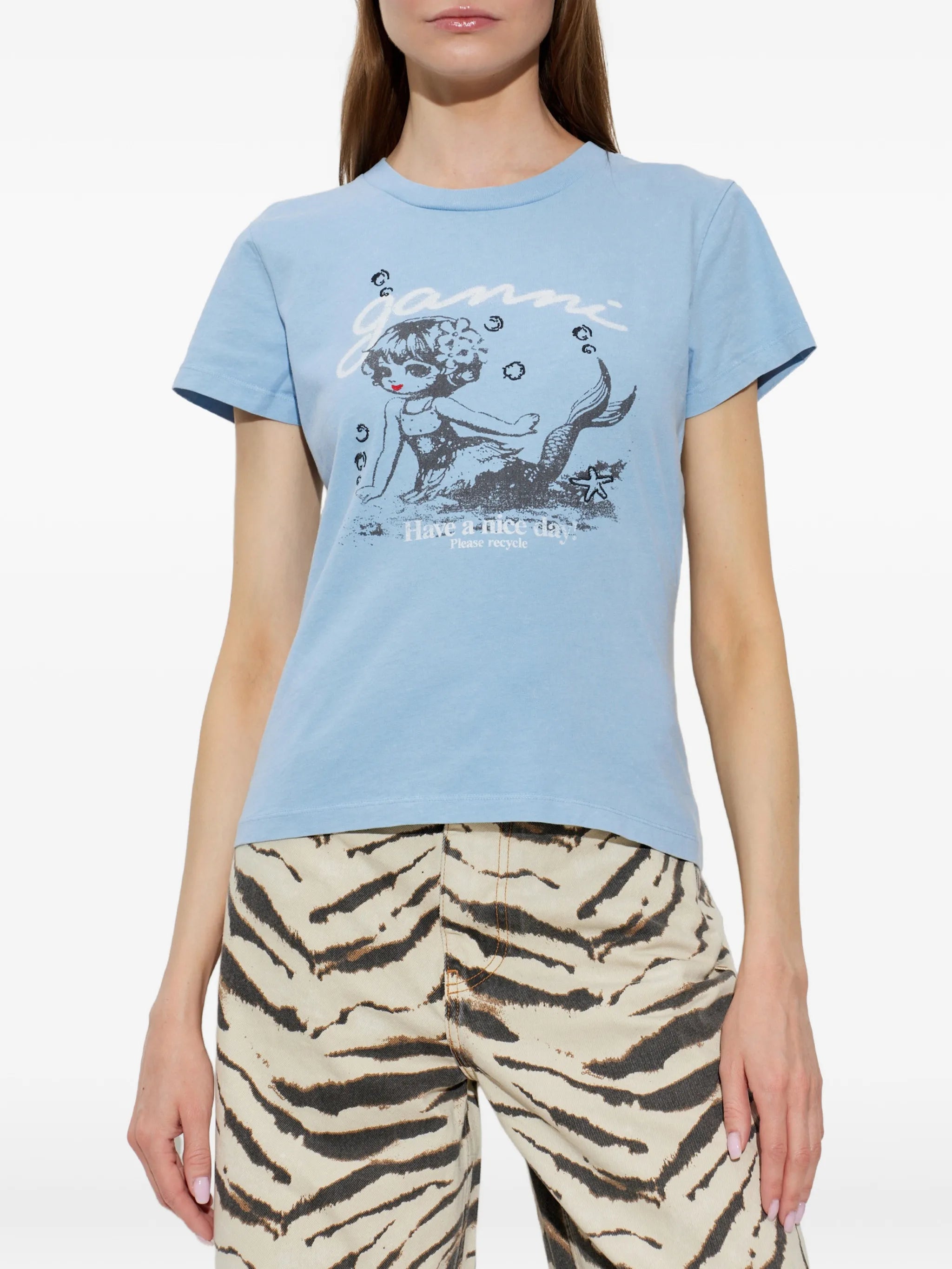 graphic-print T-shirt