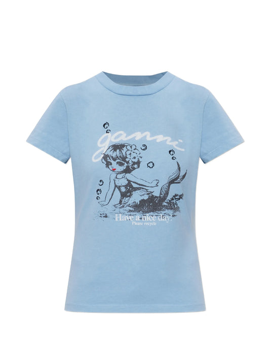 graphic-print T-shirt