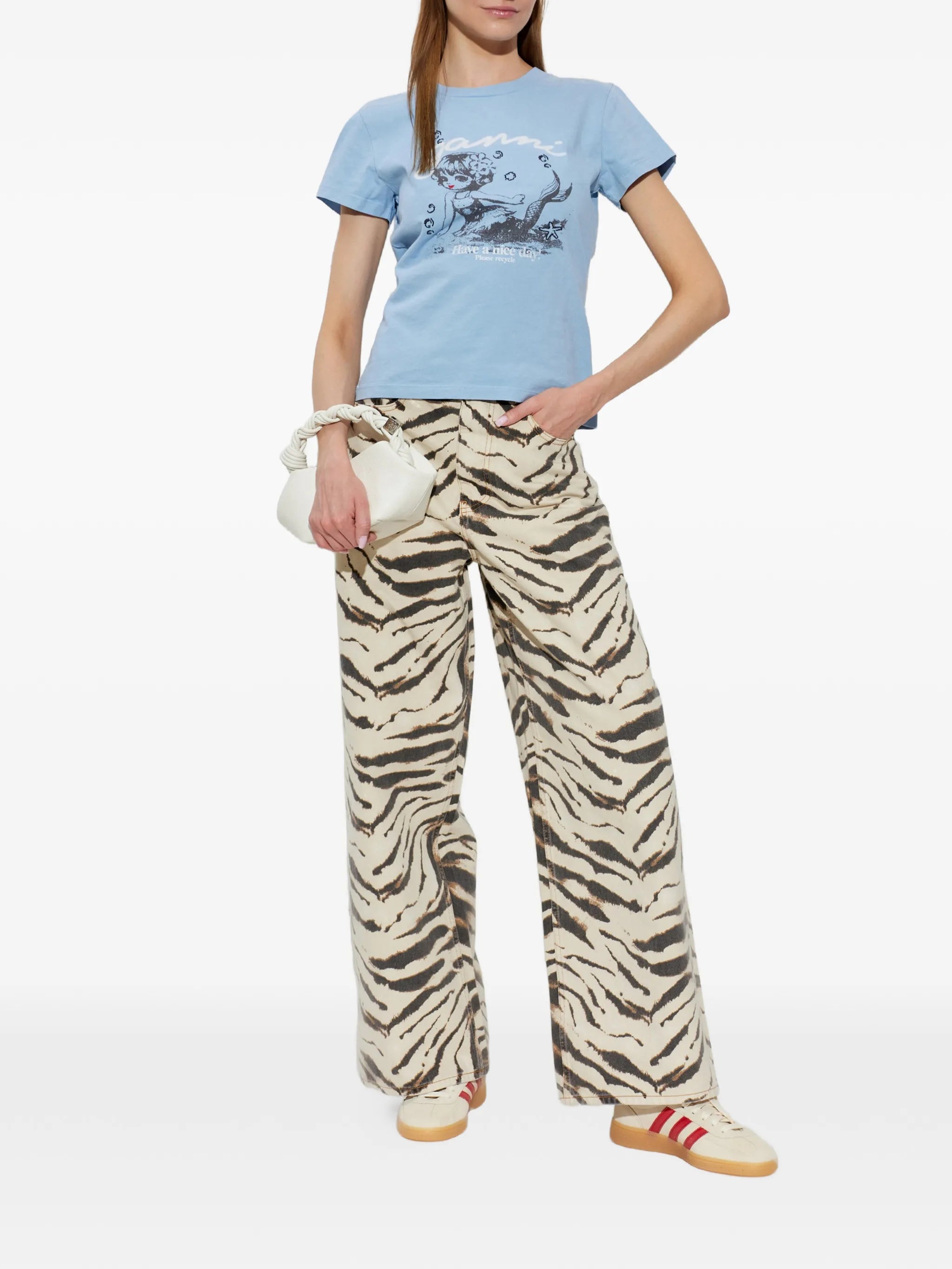graphic-print T-shirt