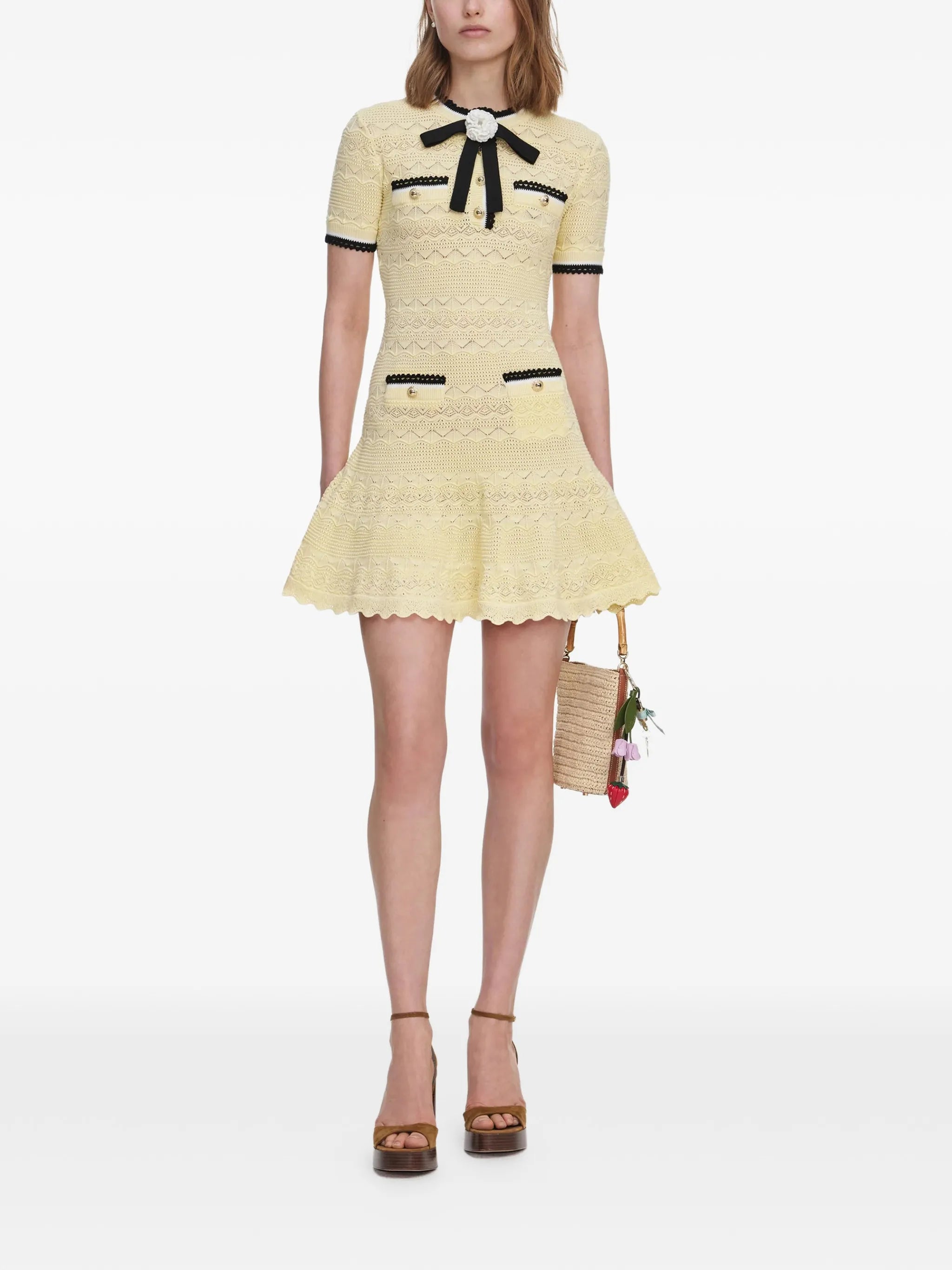 knitted midi ress