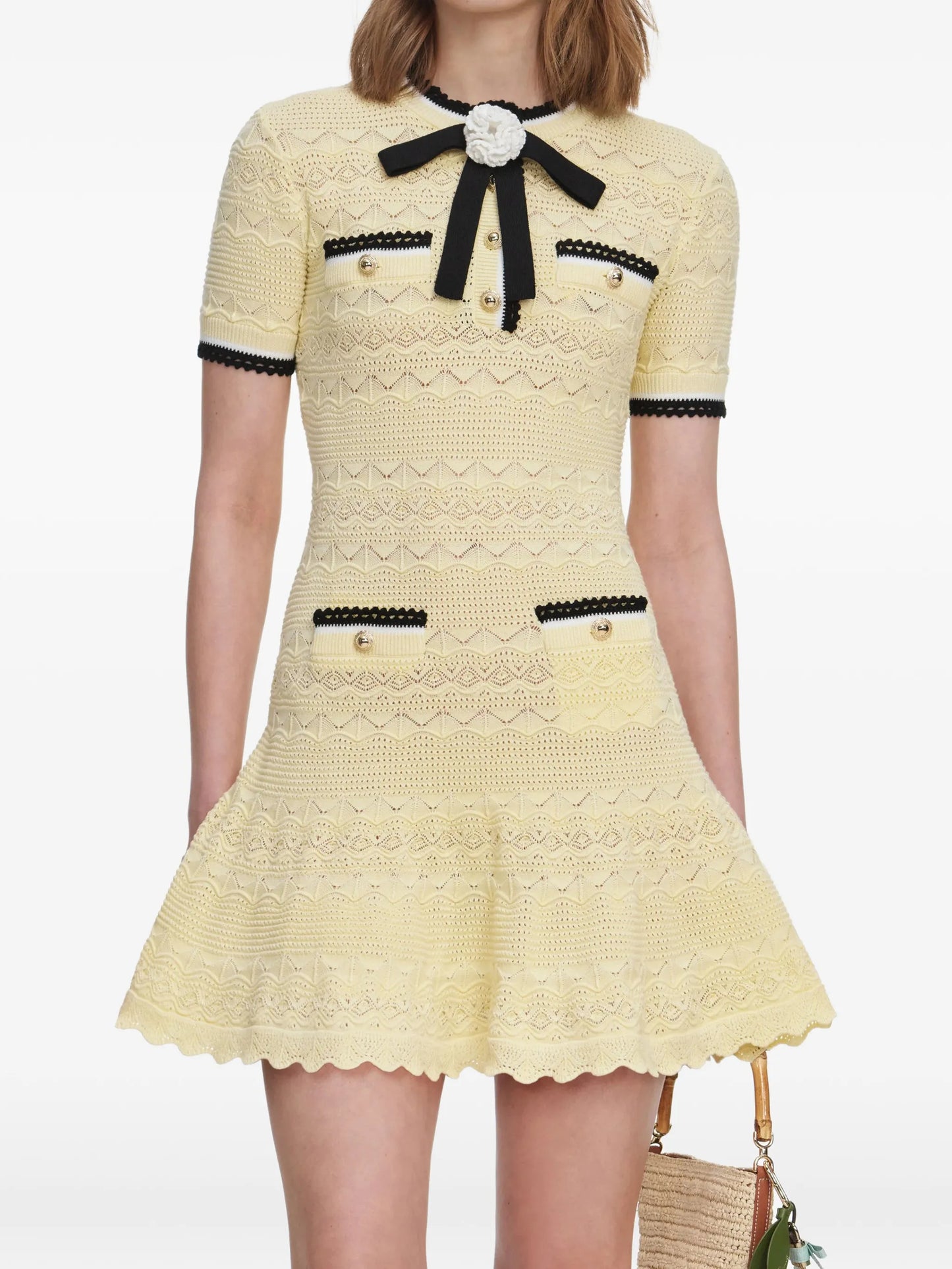 knitted midi ress