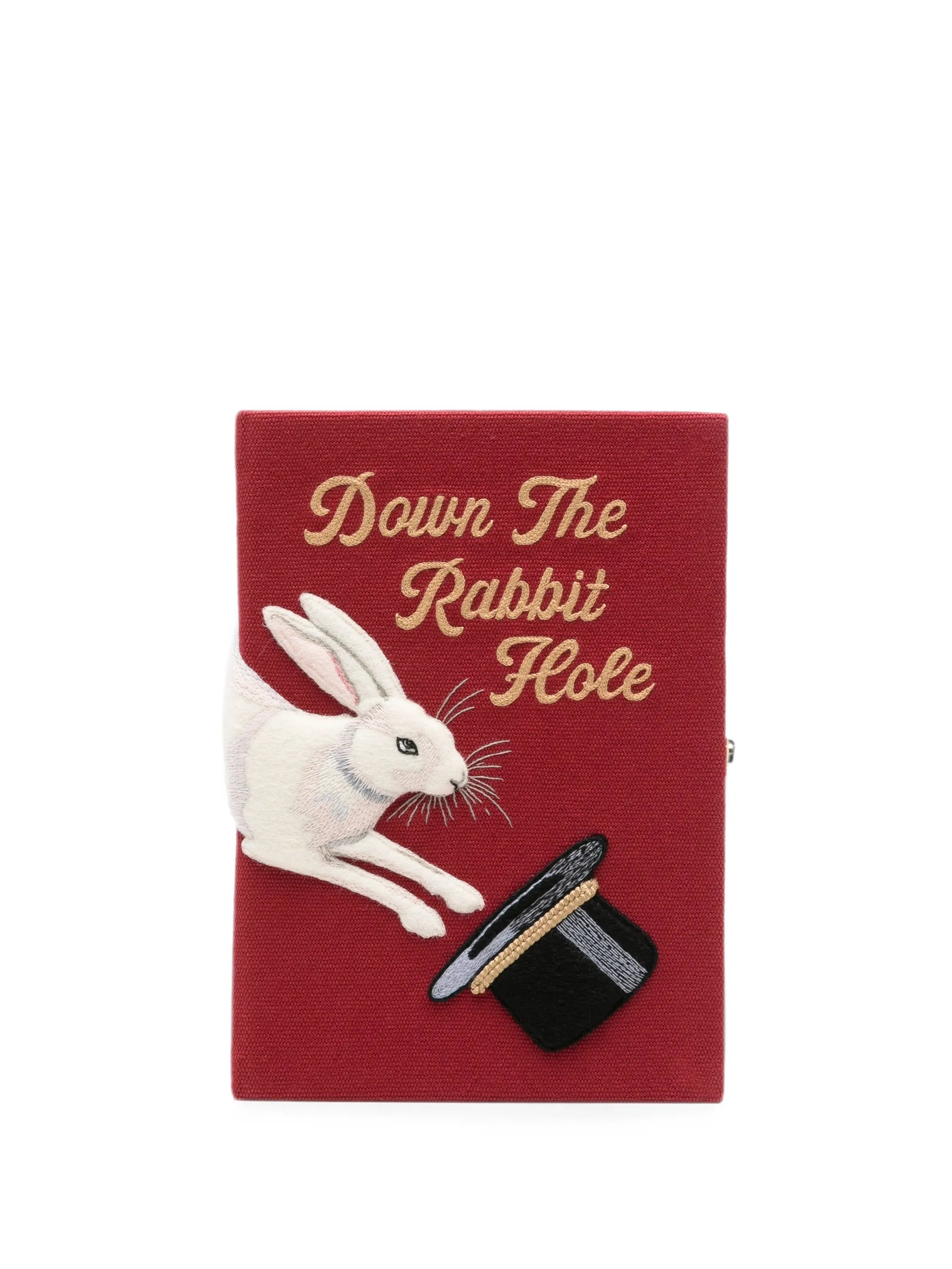 Down The Rabbit Hole clutch bag