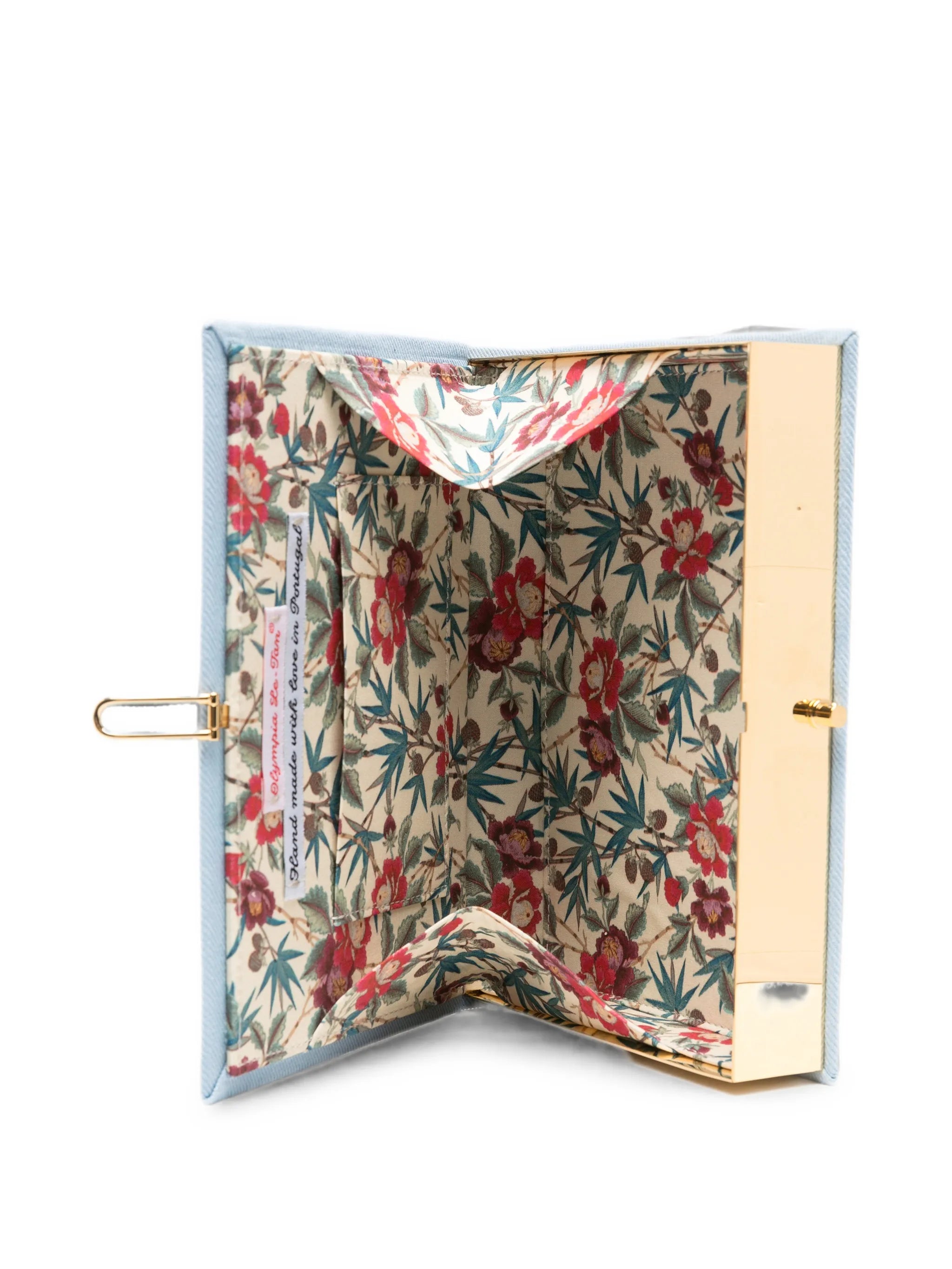 Grit and Glamour embroidered clutch bag