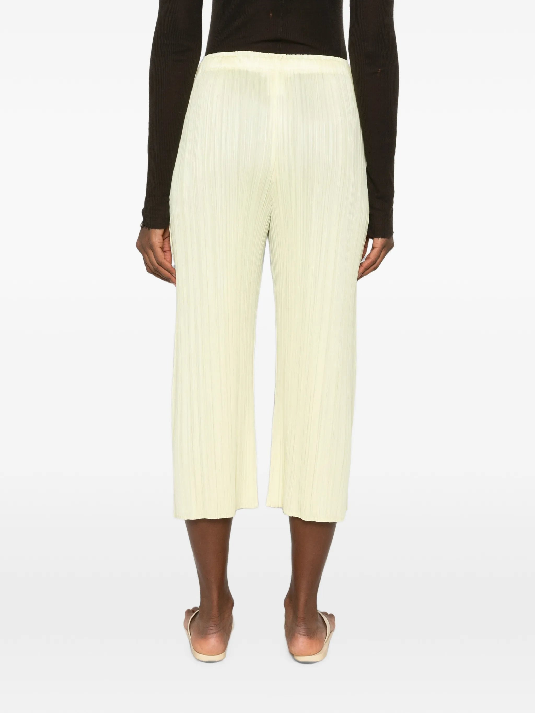 Monthly Colors pleated trousers