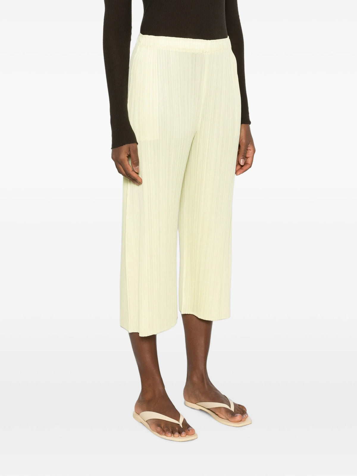 Monthly Colors pleated trousers