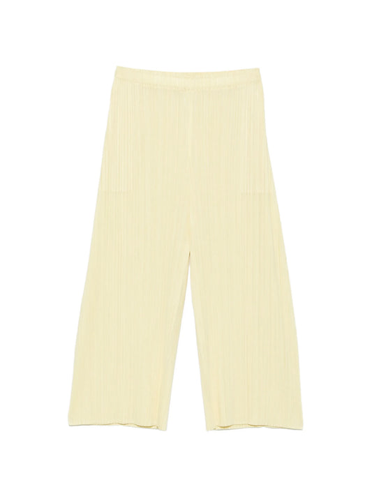 Monthly Colors pleated trousers