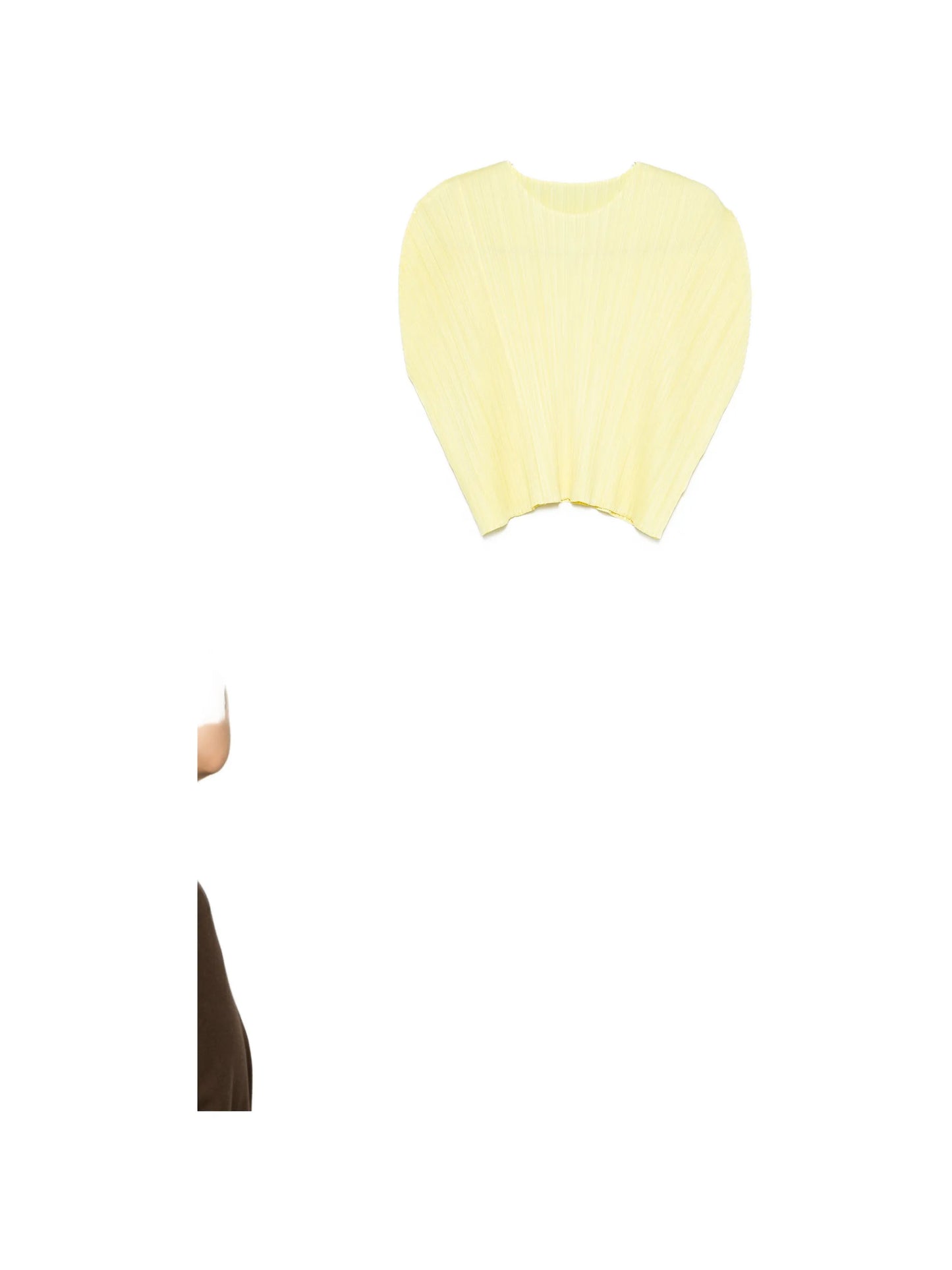 Monthly Colors July pleated shirt