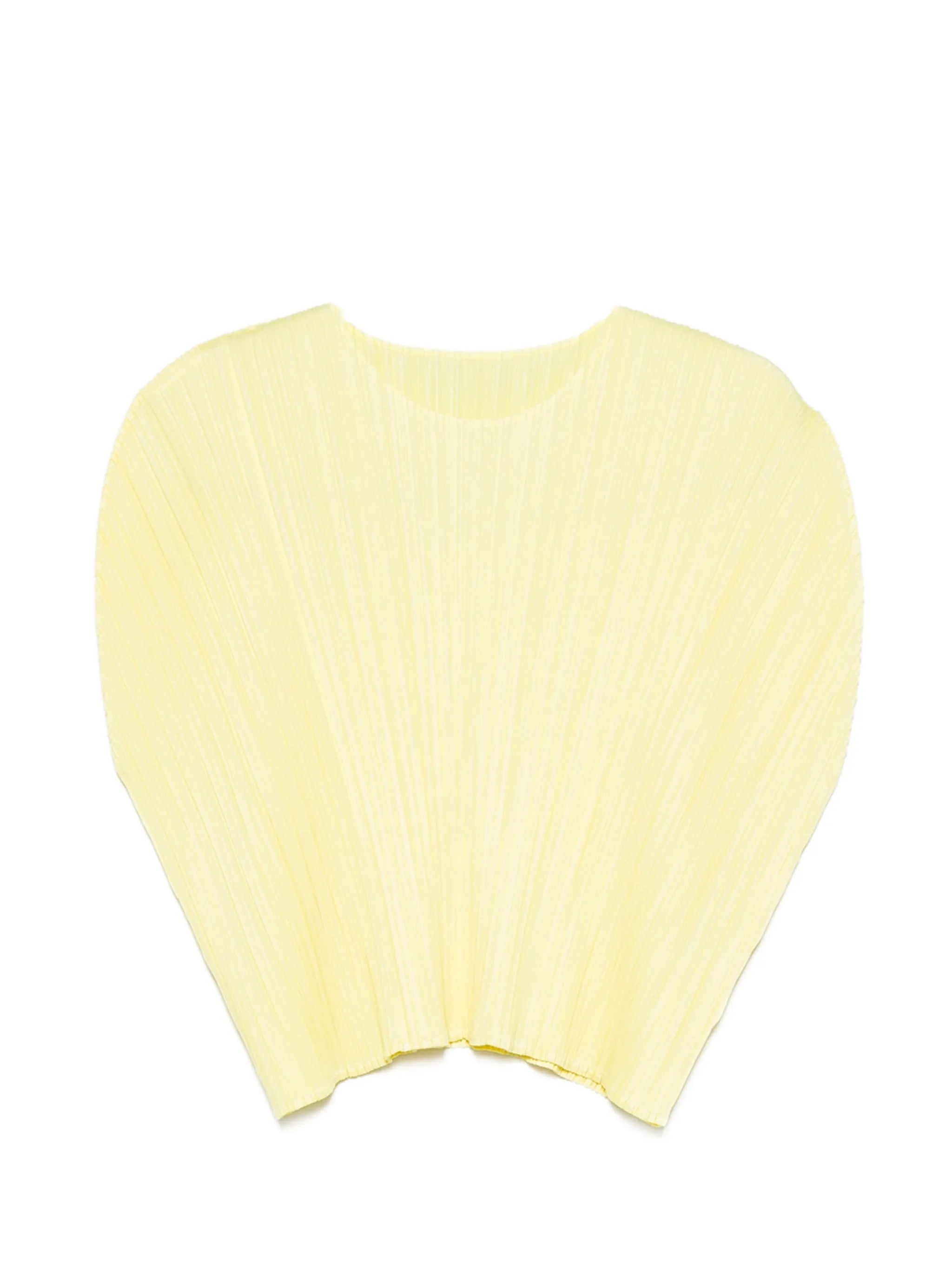 Monthly Colors July pleated shirt