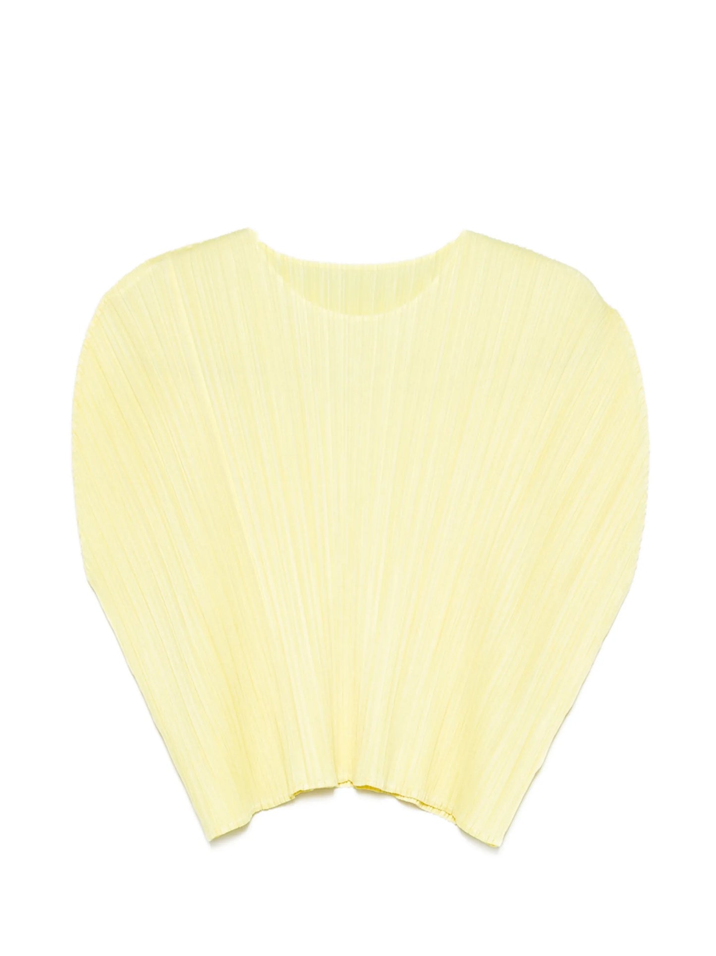 Monthly Colors July pleated shirt