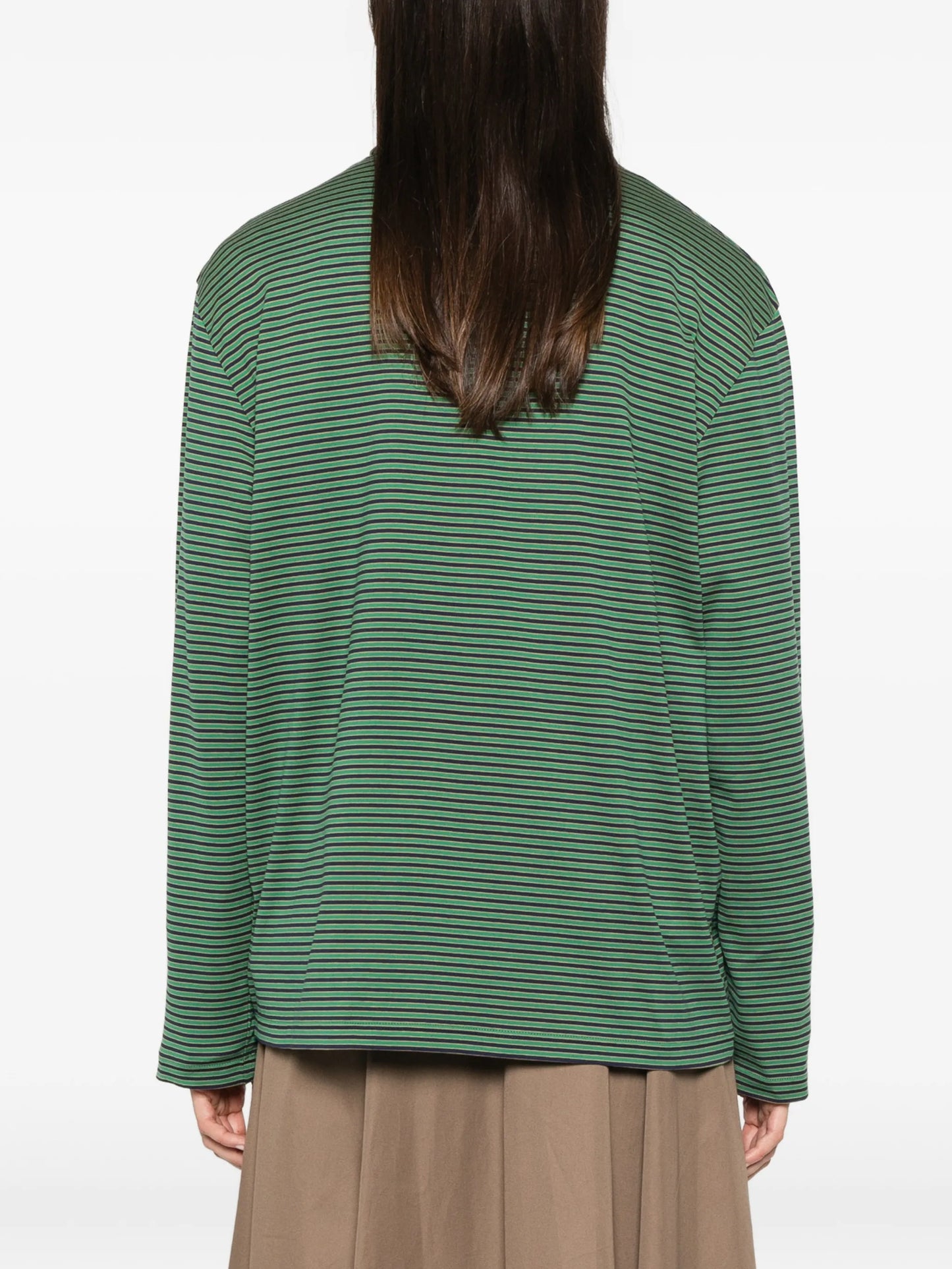striped long-sleeve T-shirt