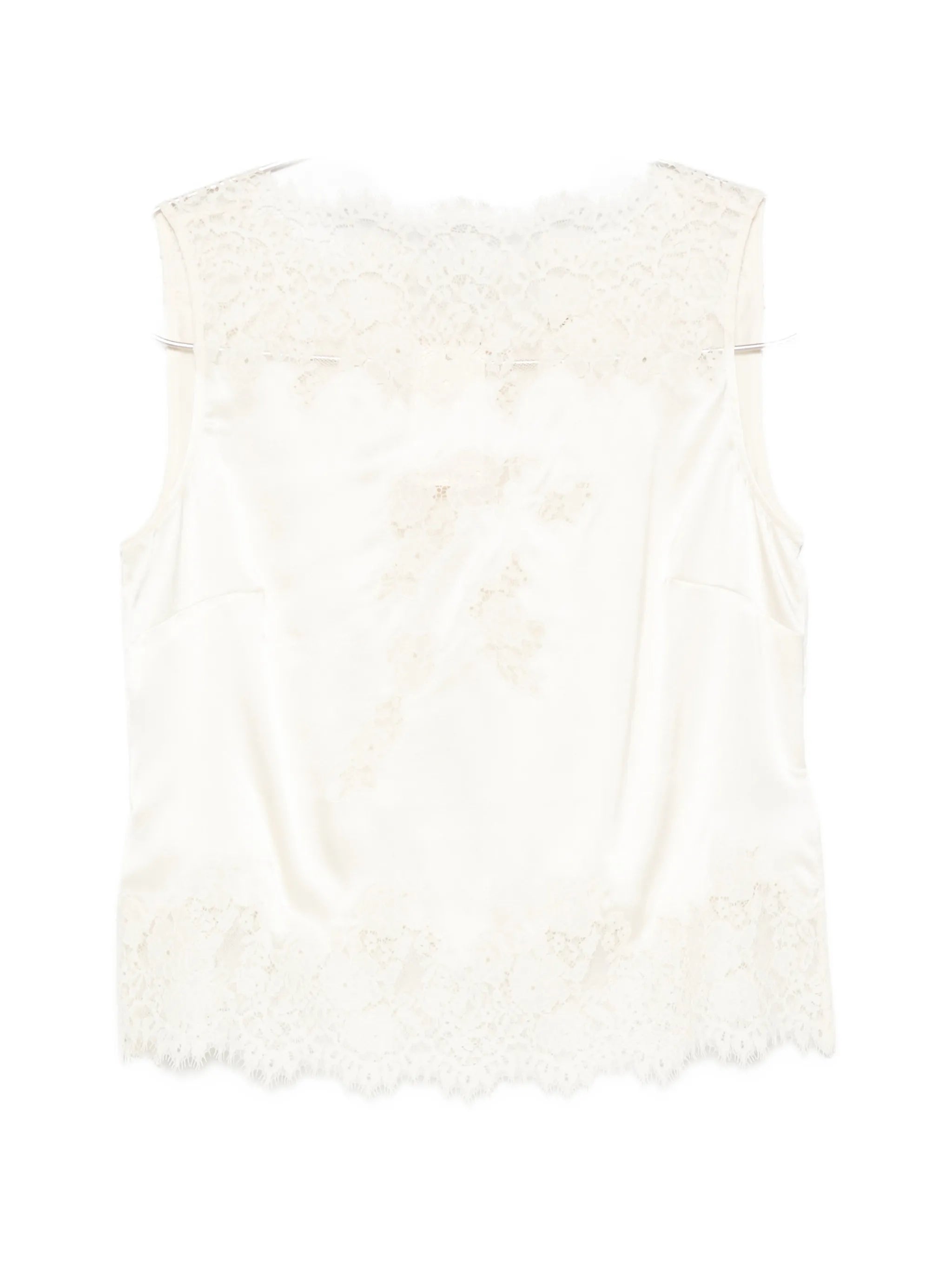 Viviane lace-trim top