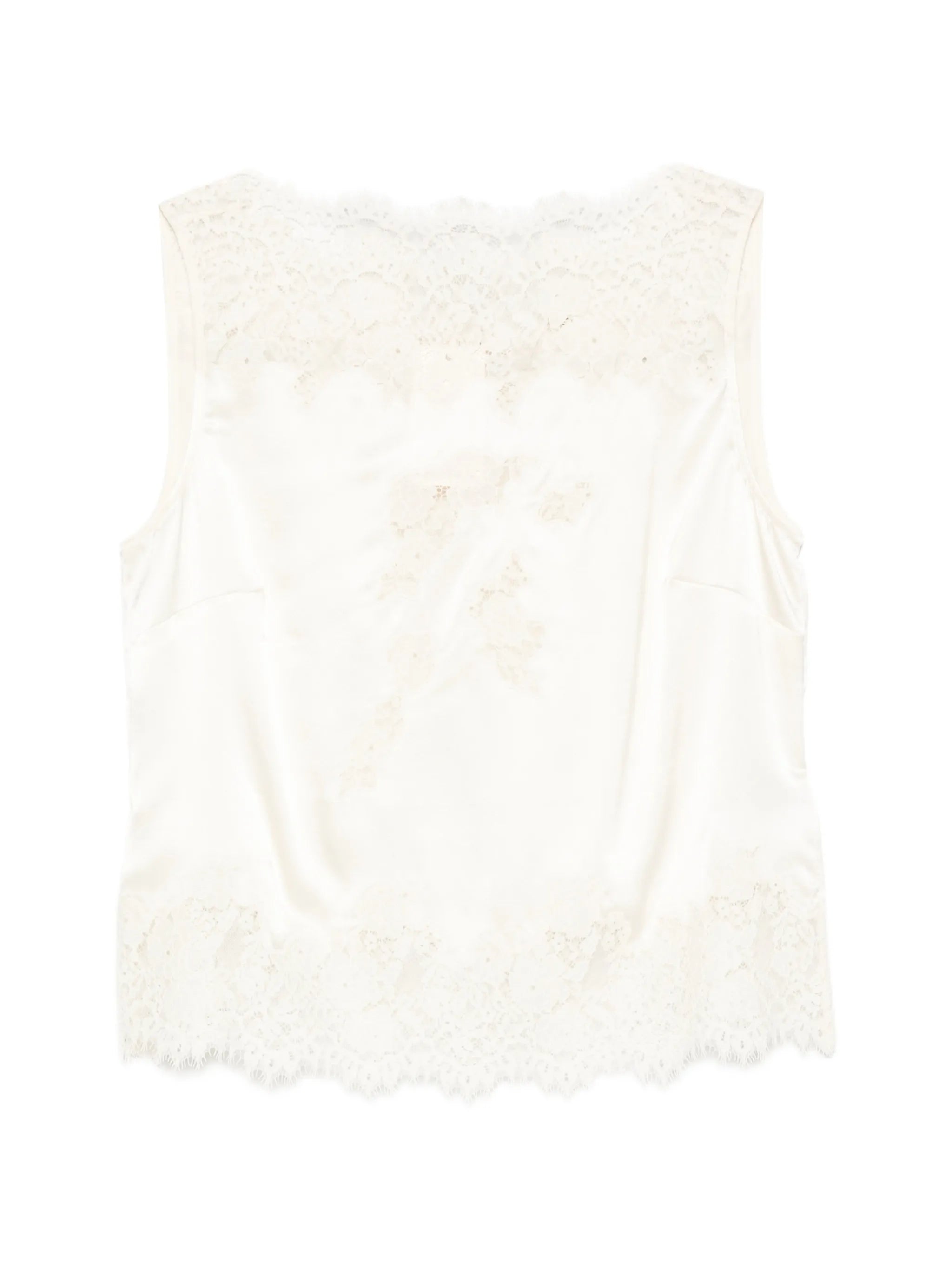Viviane lace-trim top