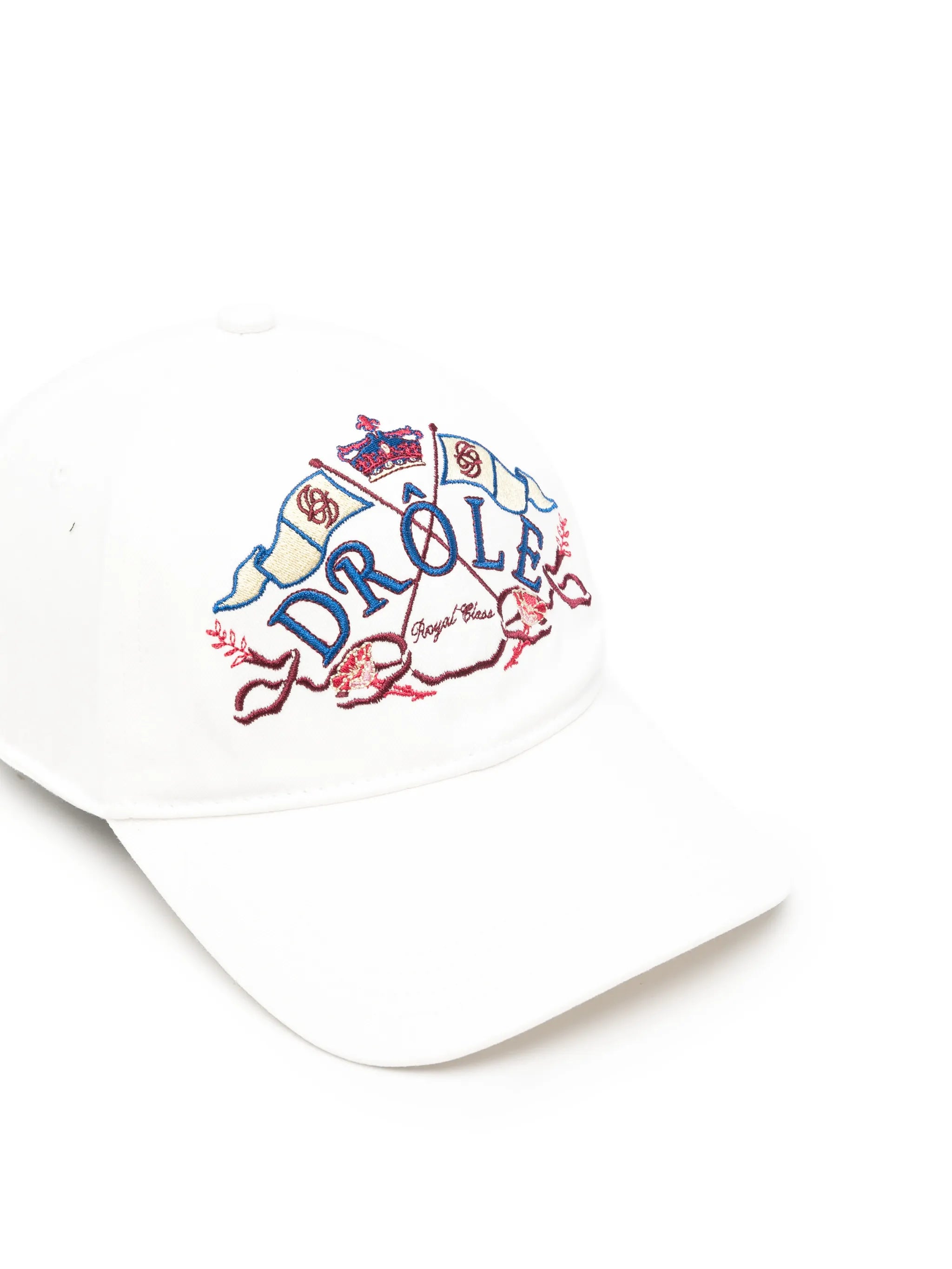 embroidered-detail baseball cap