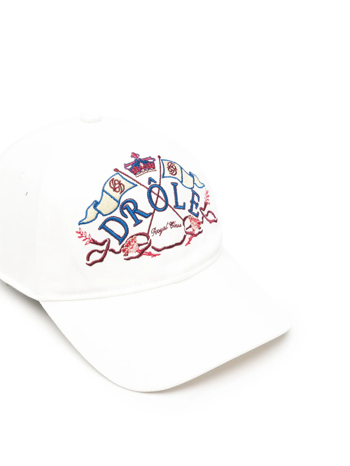 embroidered-detail baseball cap