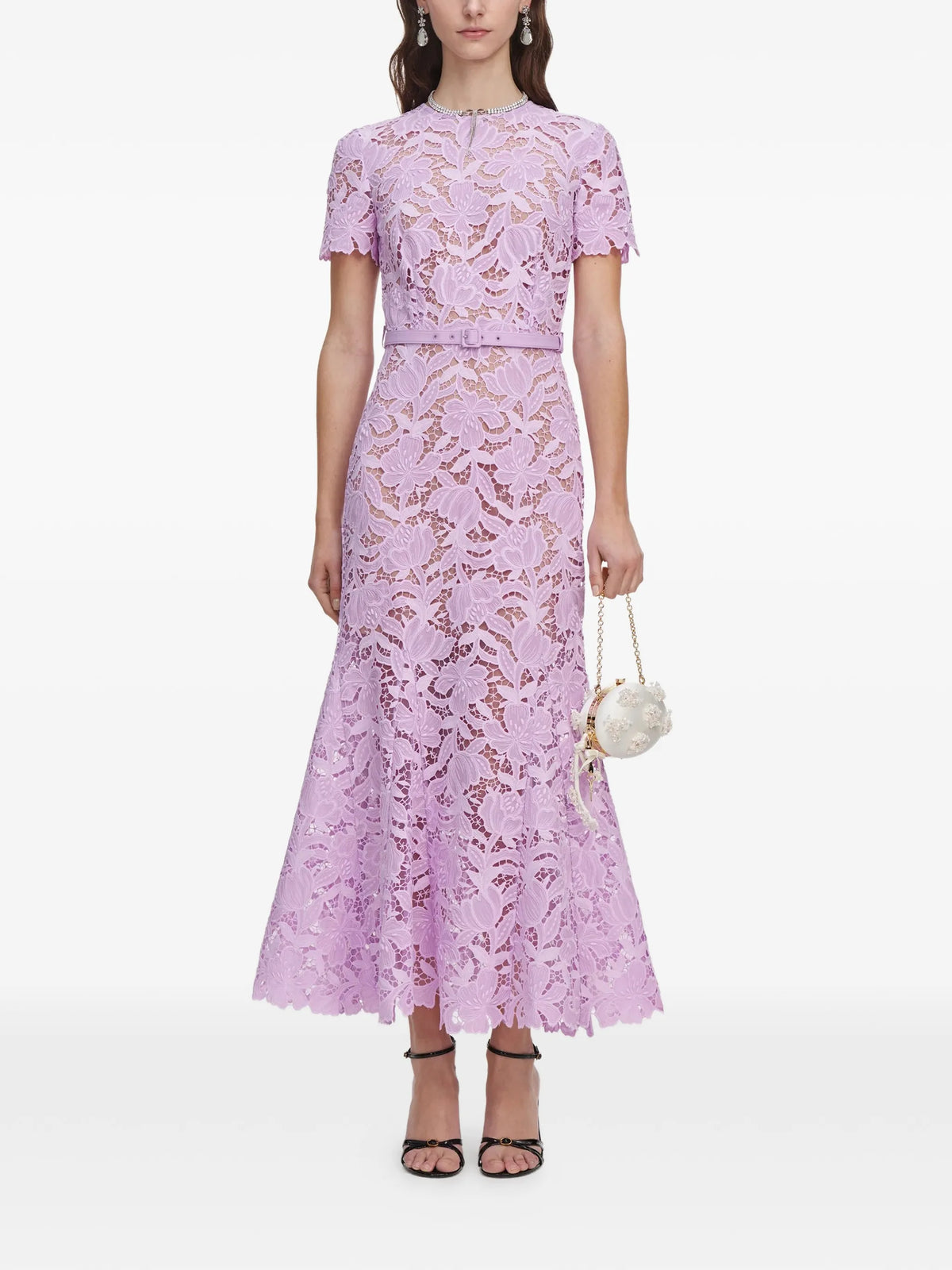 lace midi dress