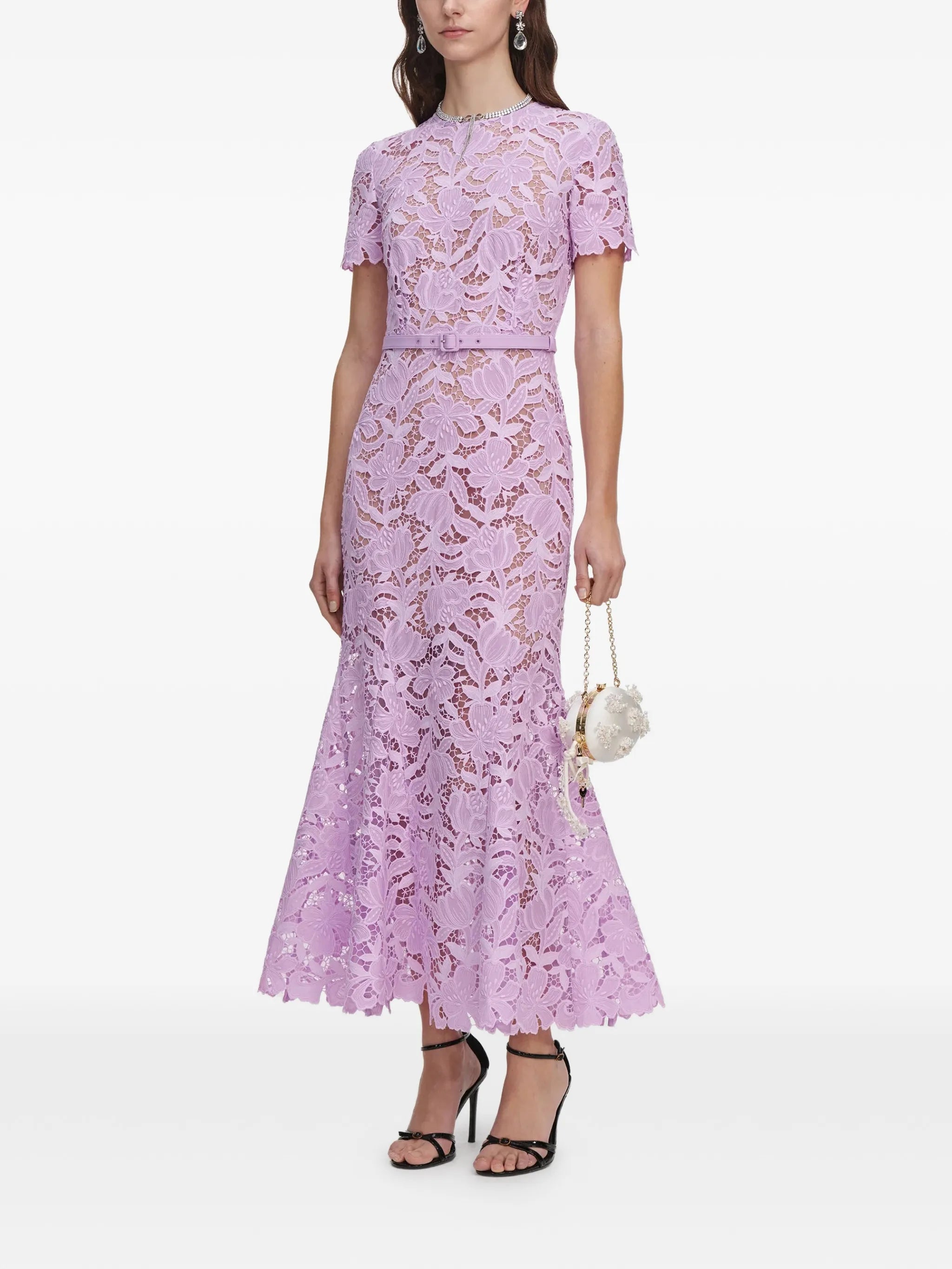 lace midi dress