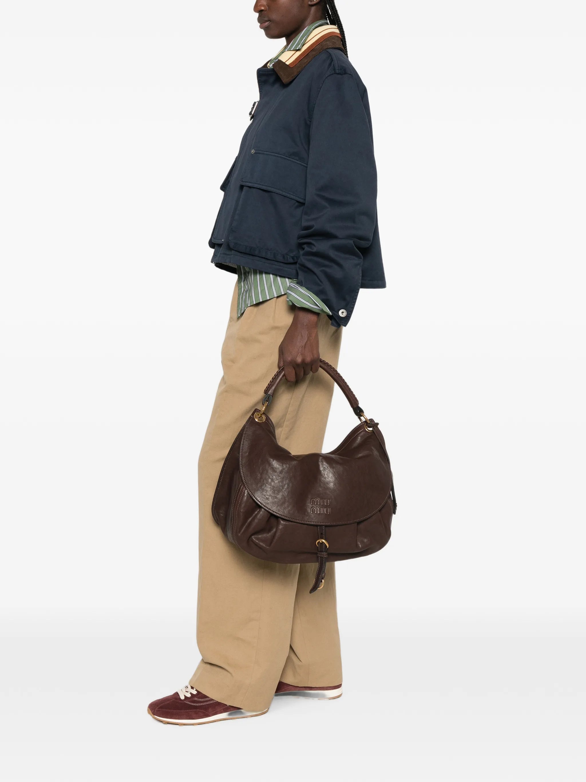 Rendez-Vous leather tote bag