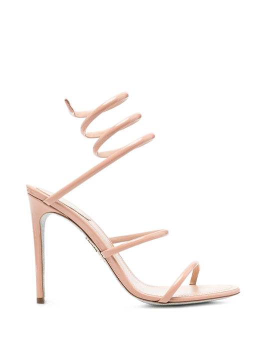 Cleo patent-leather sandals