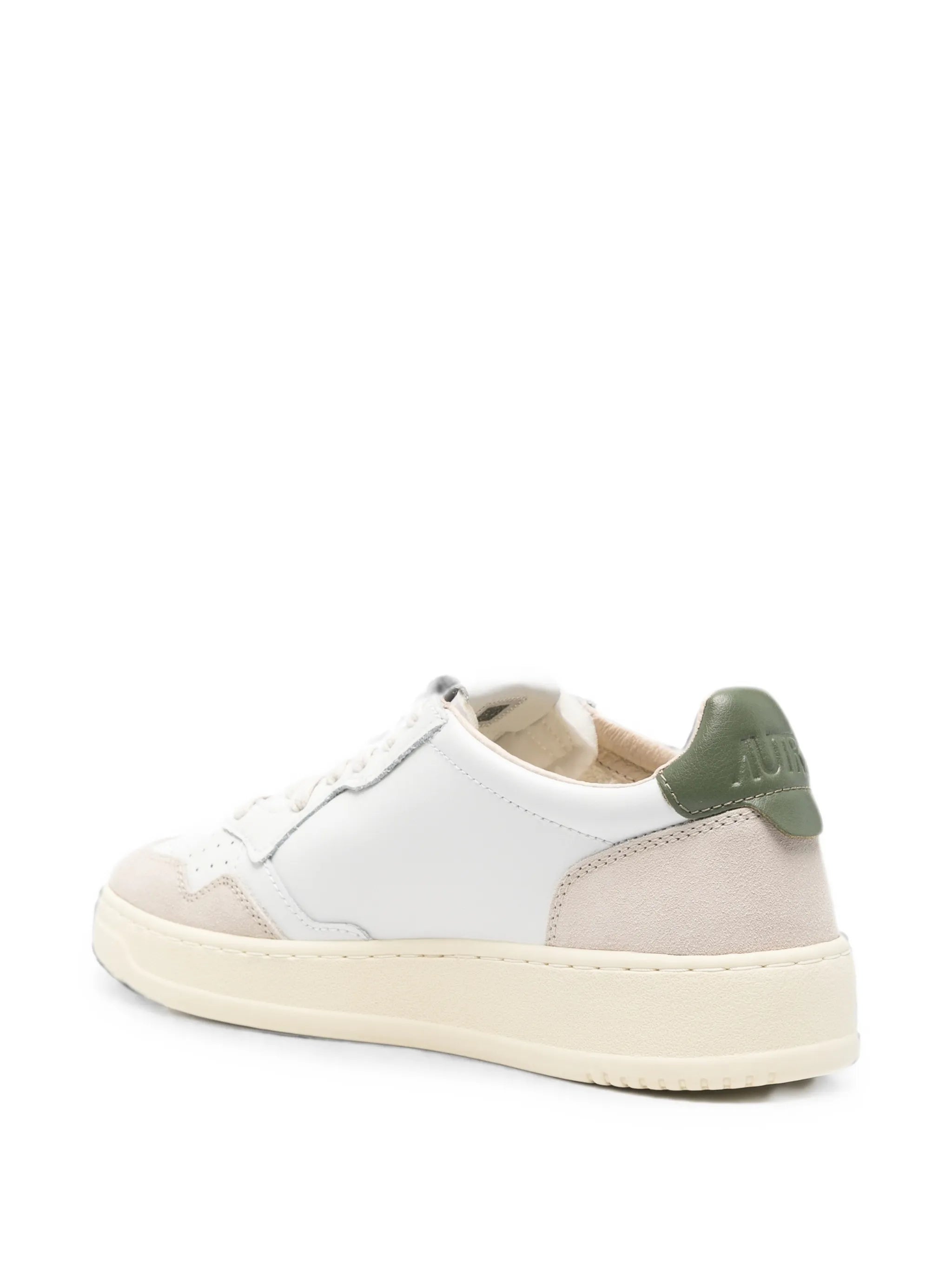 Medalist suede-panel sneakers
