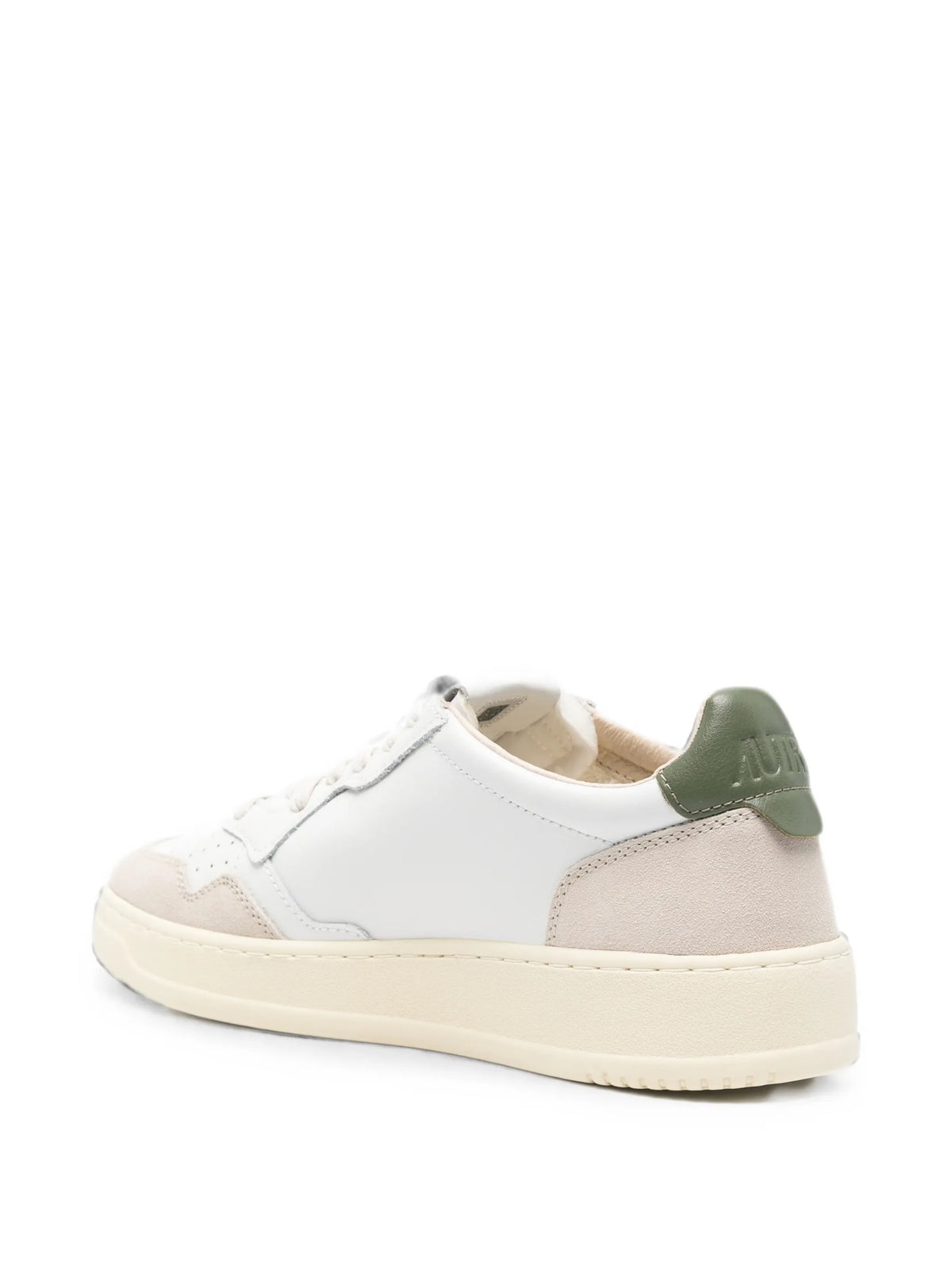Medalist suede-panel sneakers
