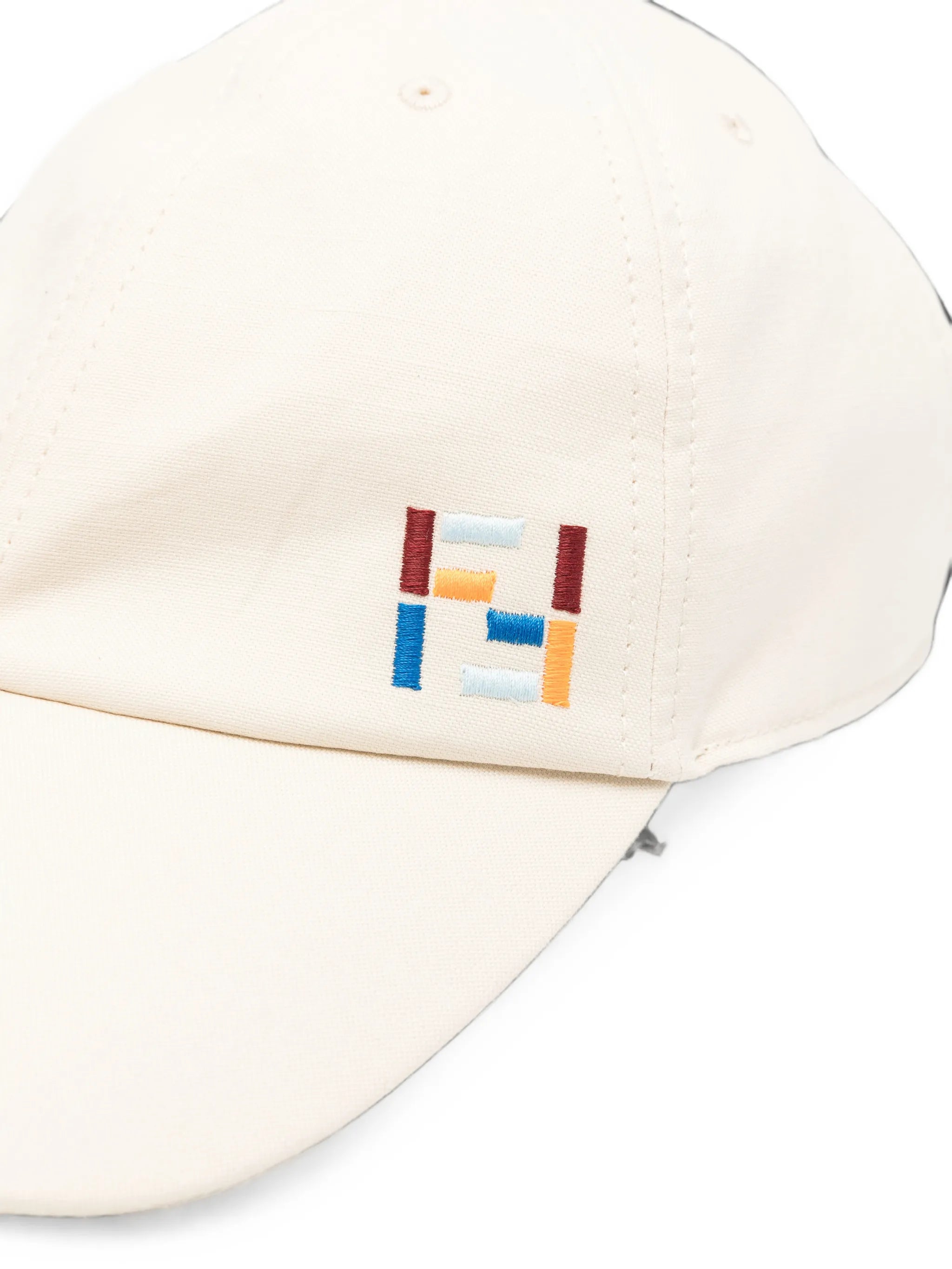 logo-embroidered baseball cap