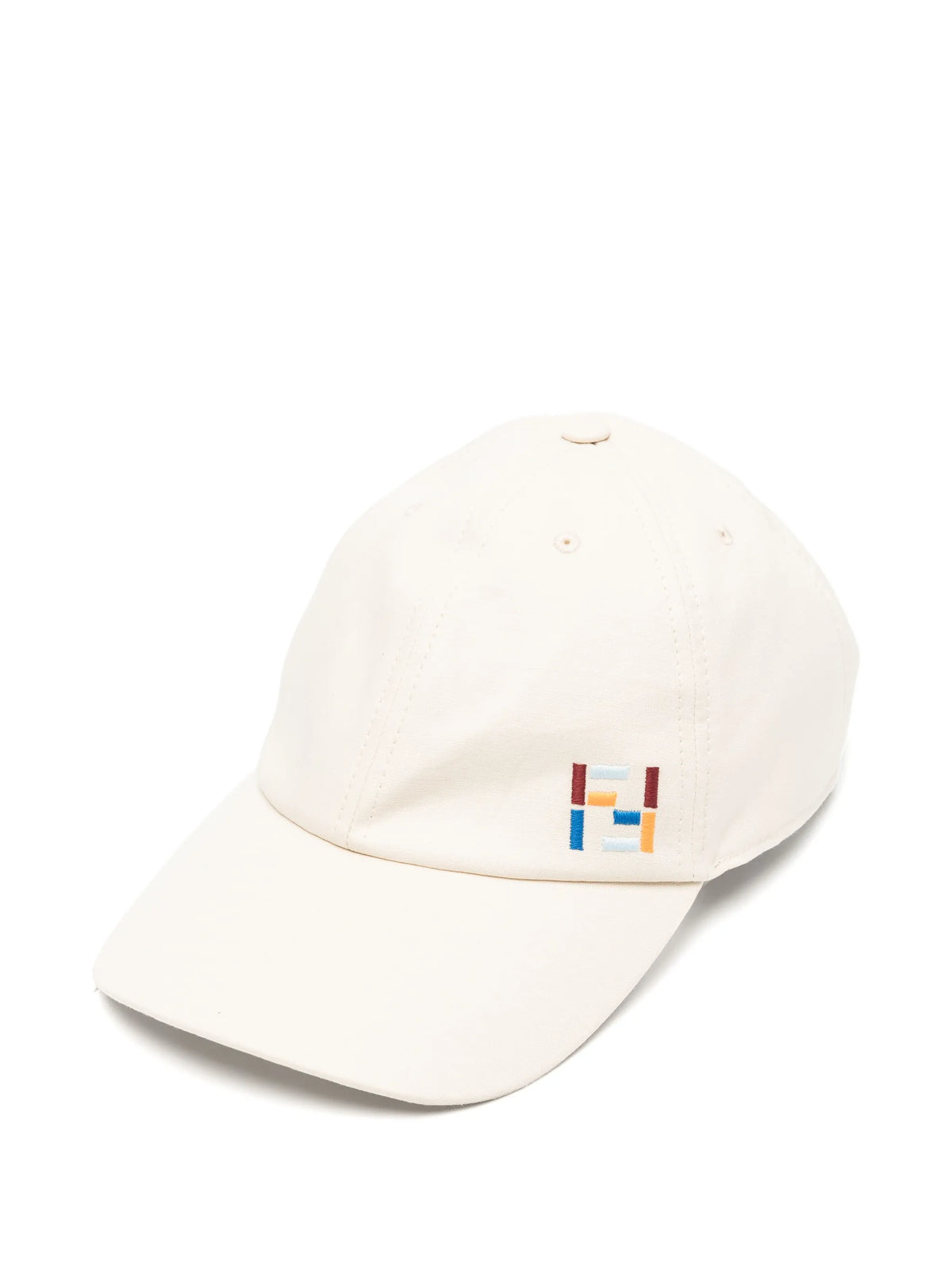 logo-embroidered baseball cap