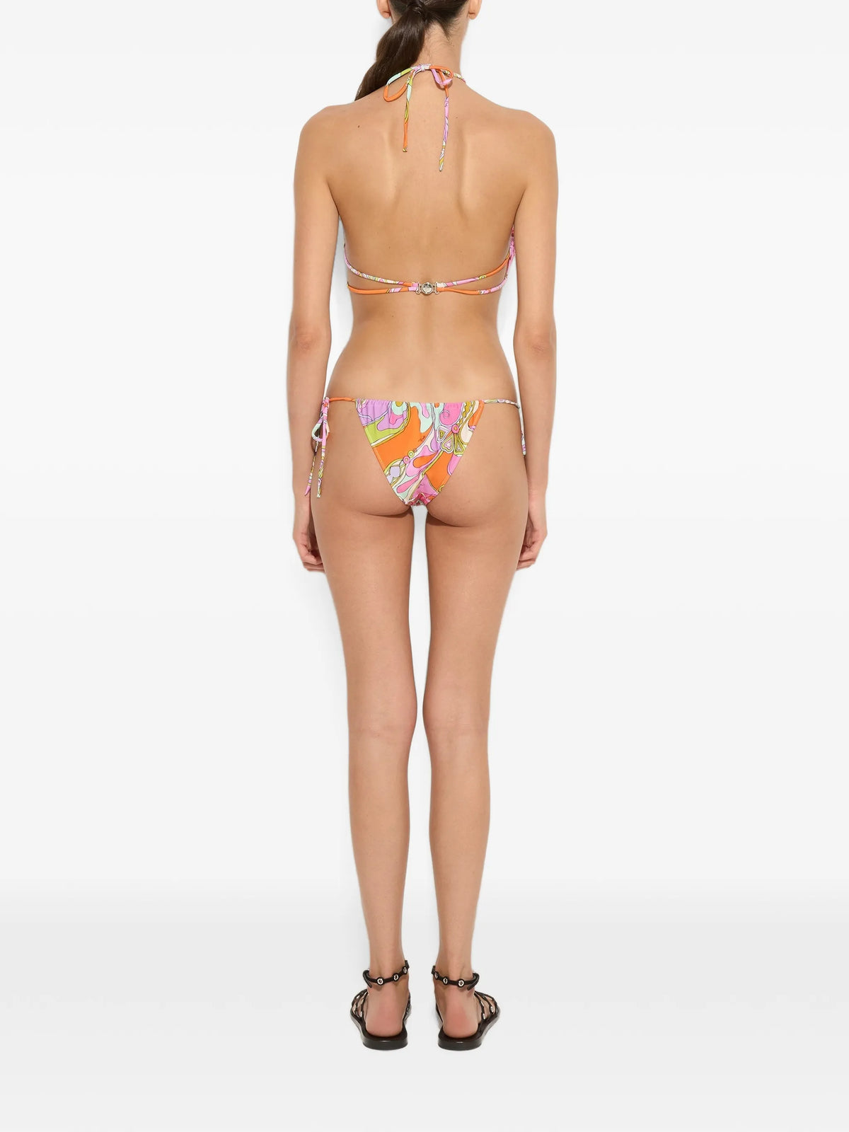 Orchidee print Bikini bottom