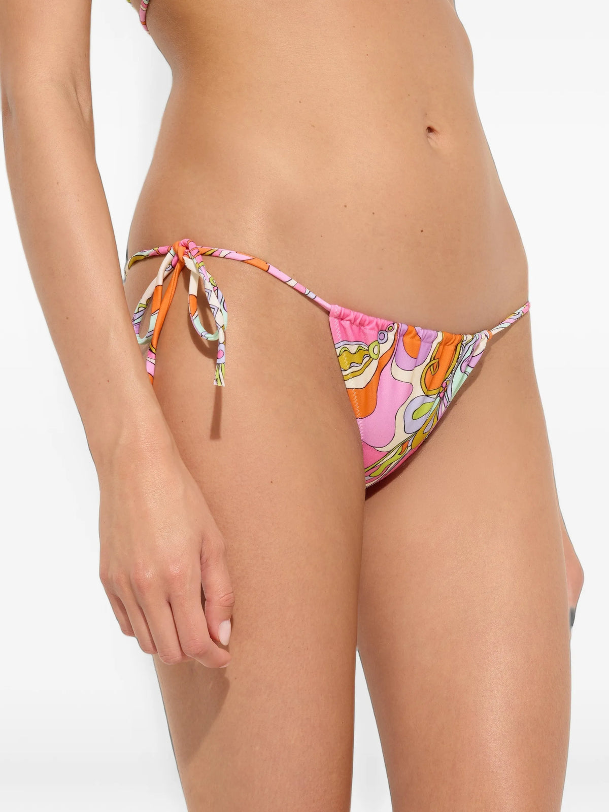 Orchidee print Bikini bottom